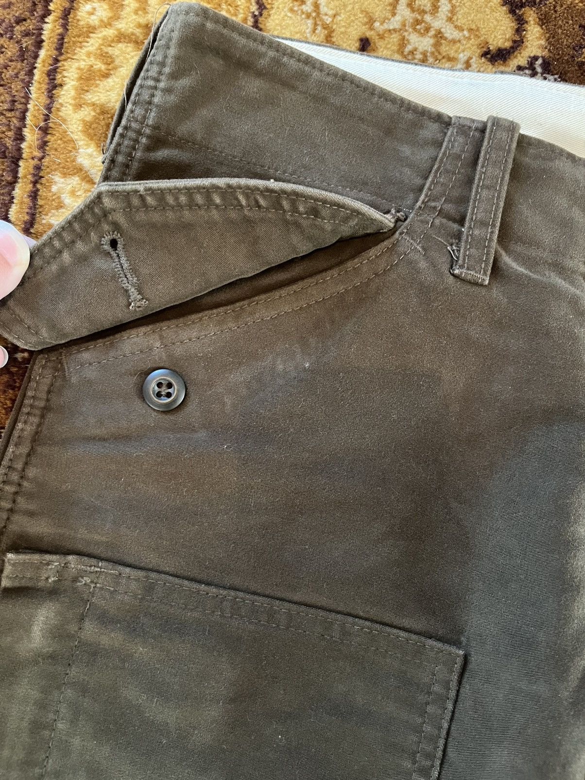 Full Count & Co. Fullcount army cargo pants riri zip rare Size US 28 / EU 44 - 6 Thumbnail