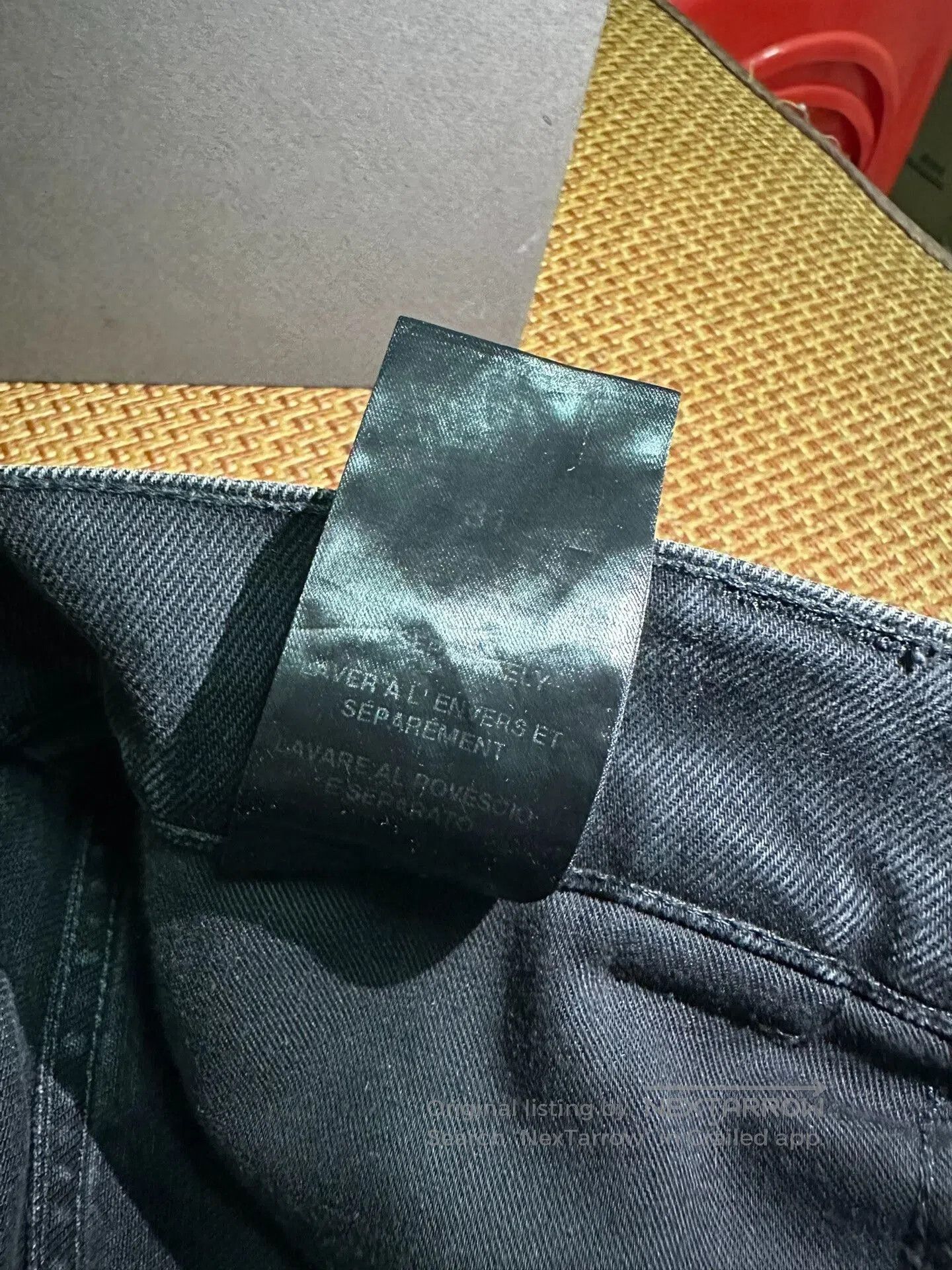 Raf Simons Raf Simons 21SS Denim Pants with Flare. Size US 31 - 7 Thumbnail