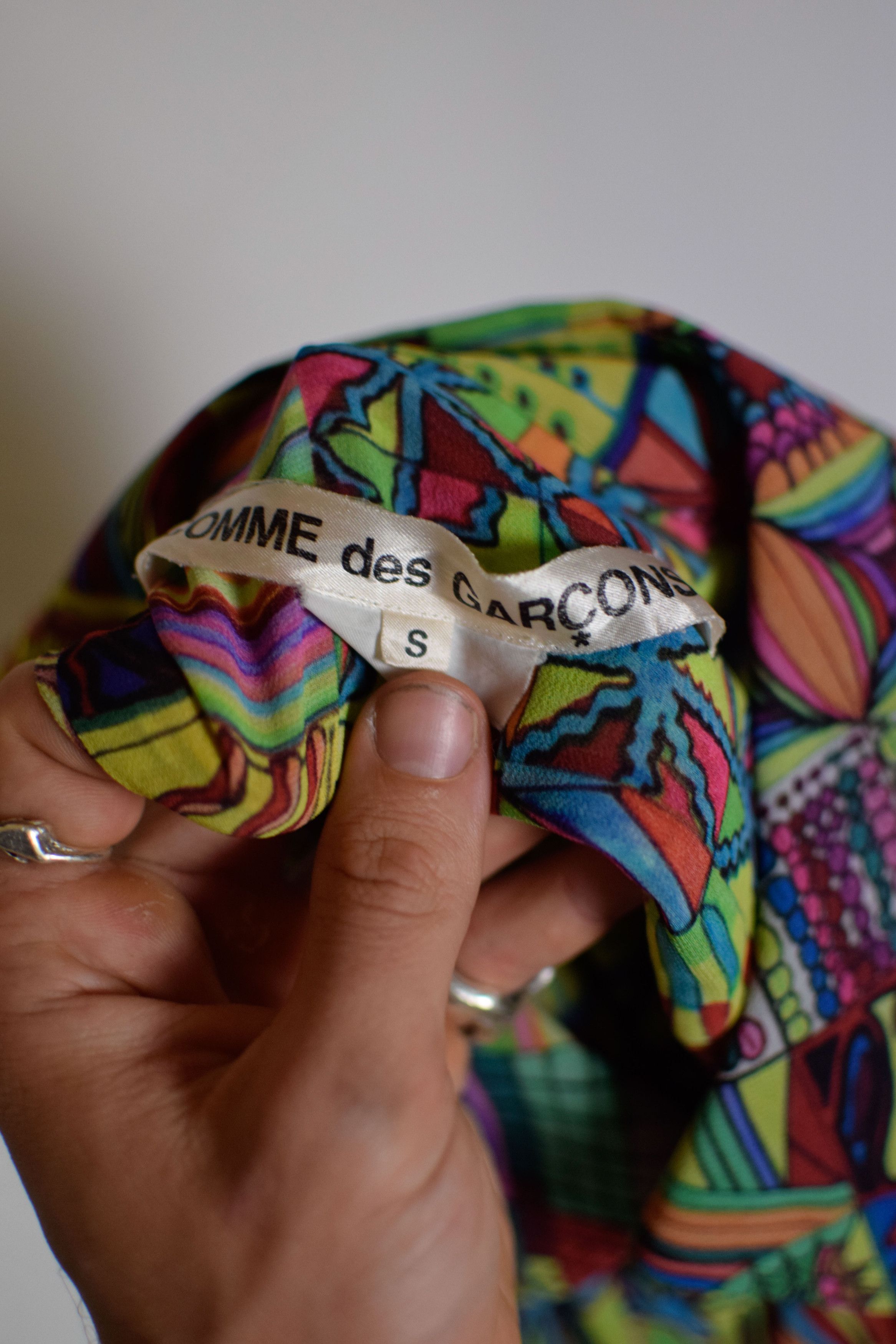 Comme des Garcons CDG AD2013 Psychedelic Shirt - GL-B014 Size US S / EU 44-46 / 1 - 8 Thumbnail