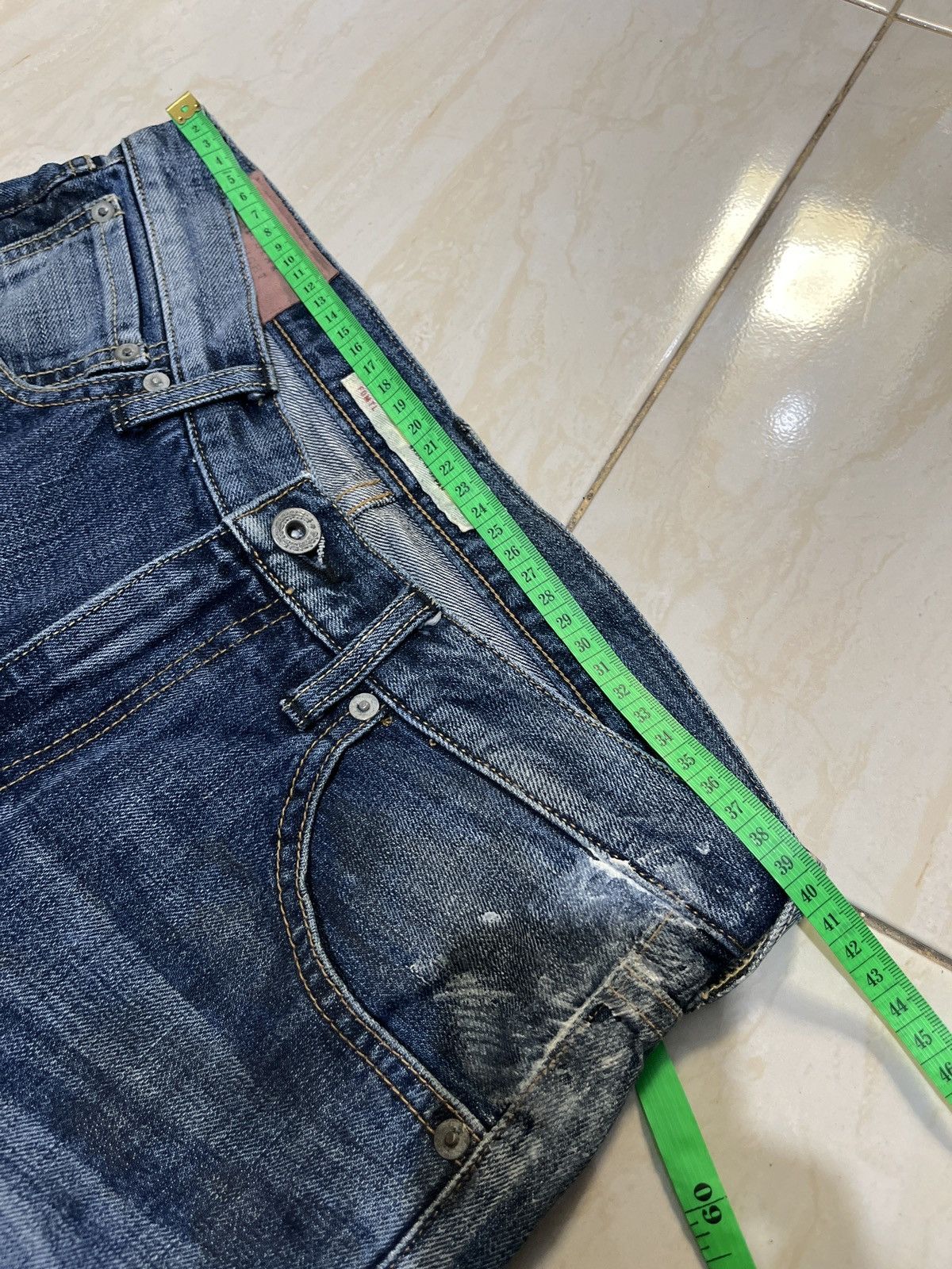 FDMTL FDMTL fundamental Japan Denim Size US 31 - 22 Thumbnail