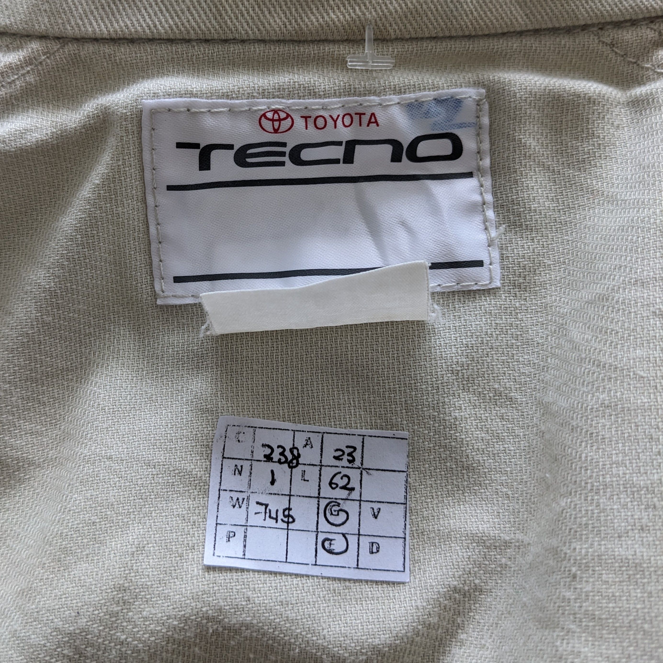 Other Vintage COROLLA TOYOTA Racing Coverall Workwear Jacket Size US XL / EU 56 / 4 - 9 Thumbnail
