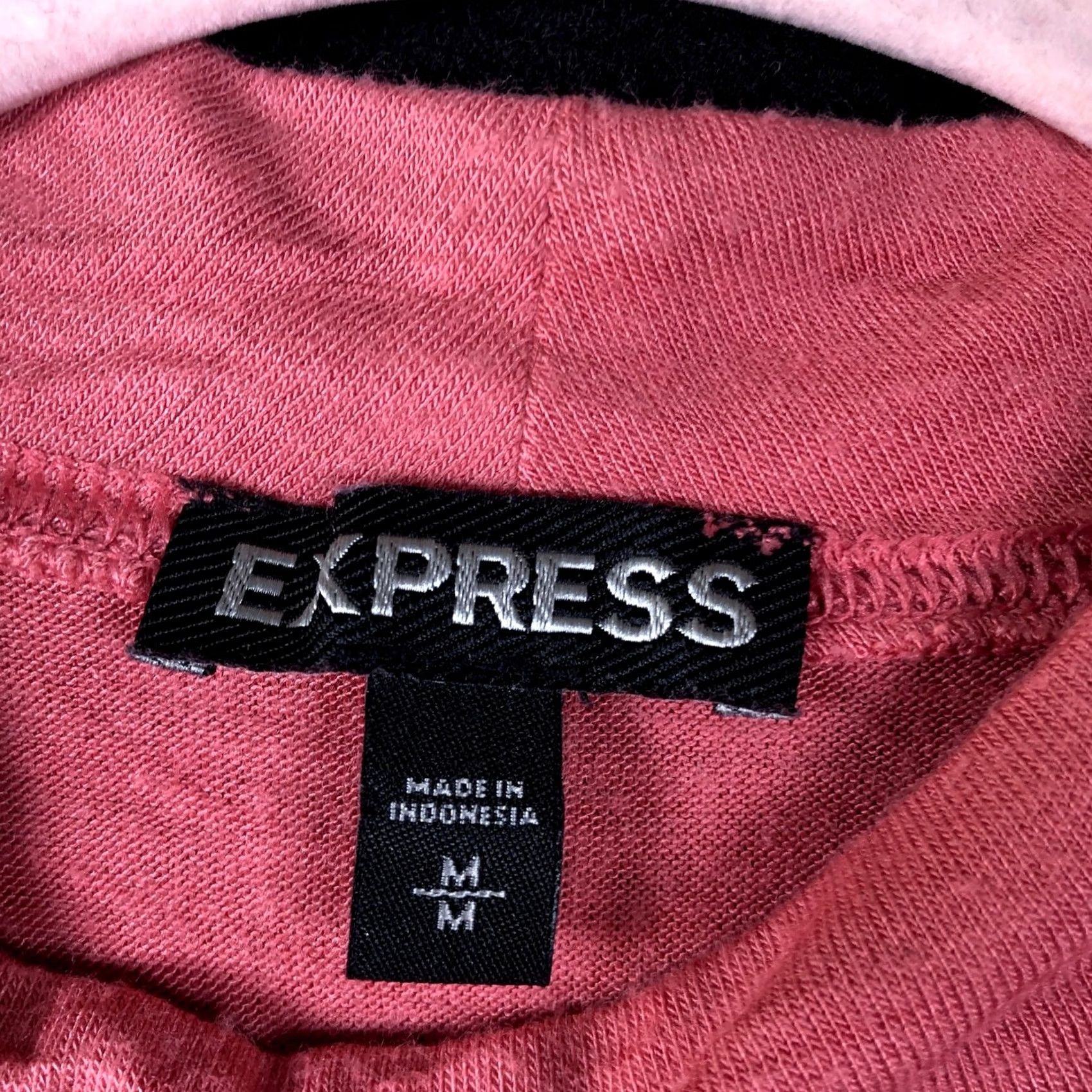 Express Express Womens Shirt Blush Open Key Hole Chest Sleeveless Modal Blend Stretch M Size M / US 6-8 / IT 42-44 - 6 Thumbnail