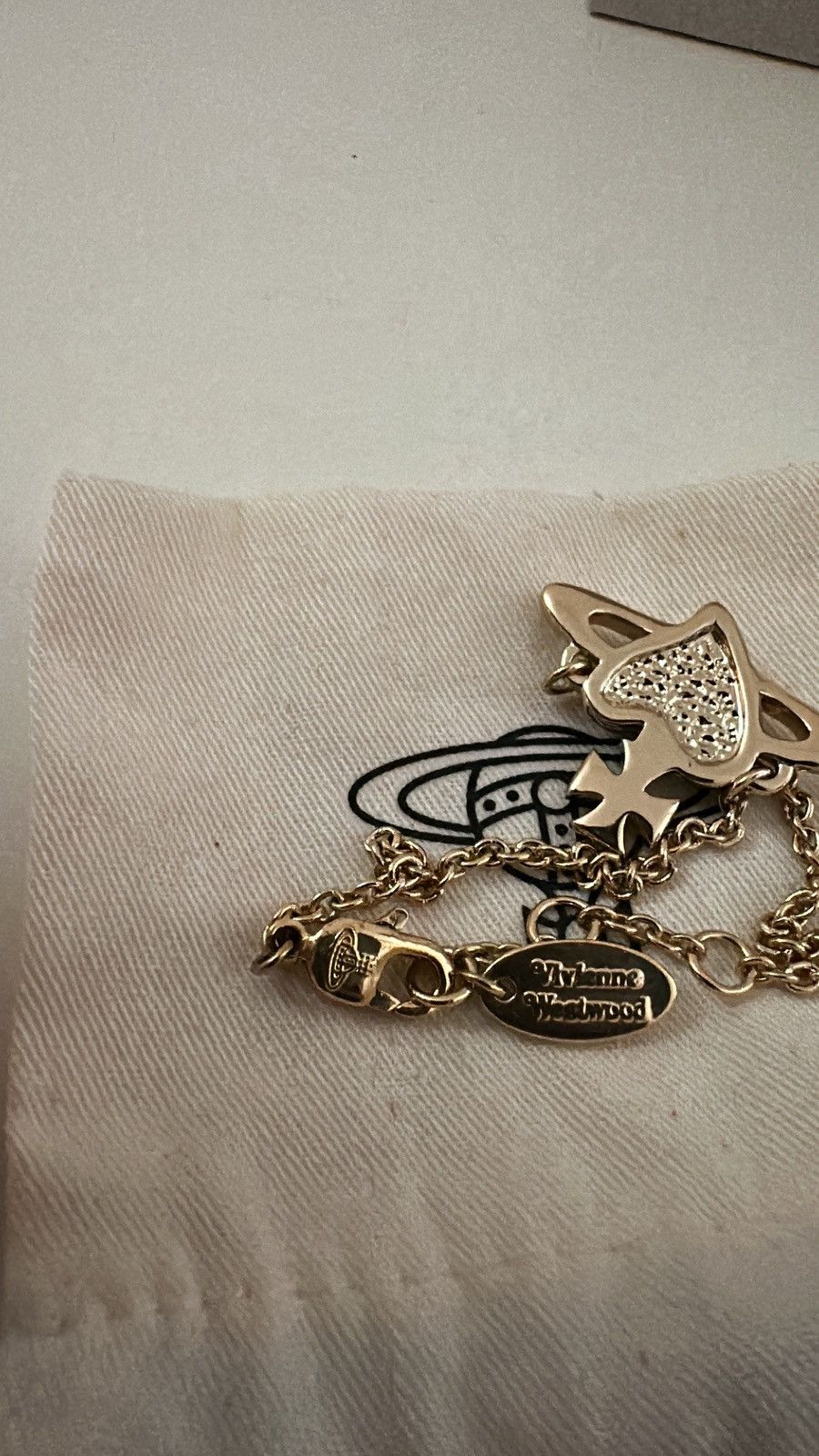 Vivienne Westwood Vivienne Westwood Heart Bracelet Size ONE SIZE - 5 Thumbnail