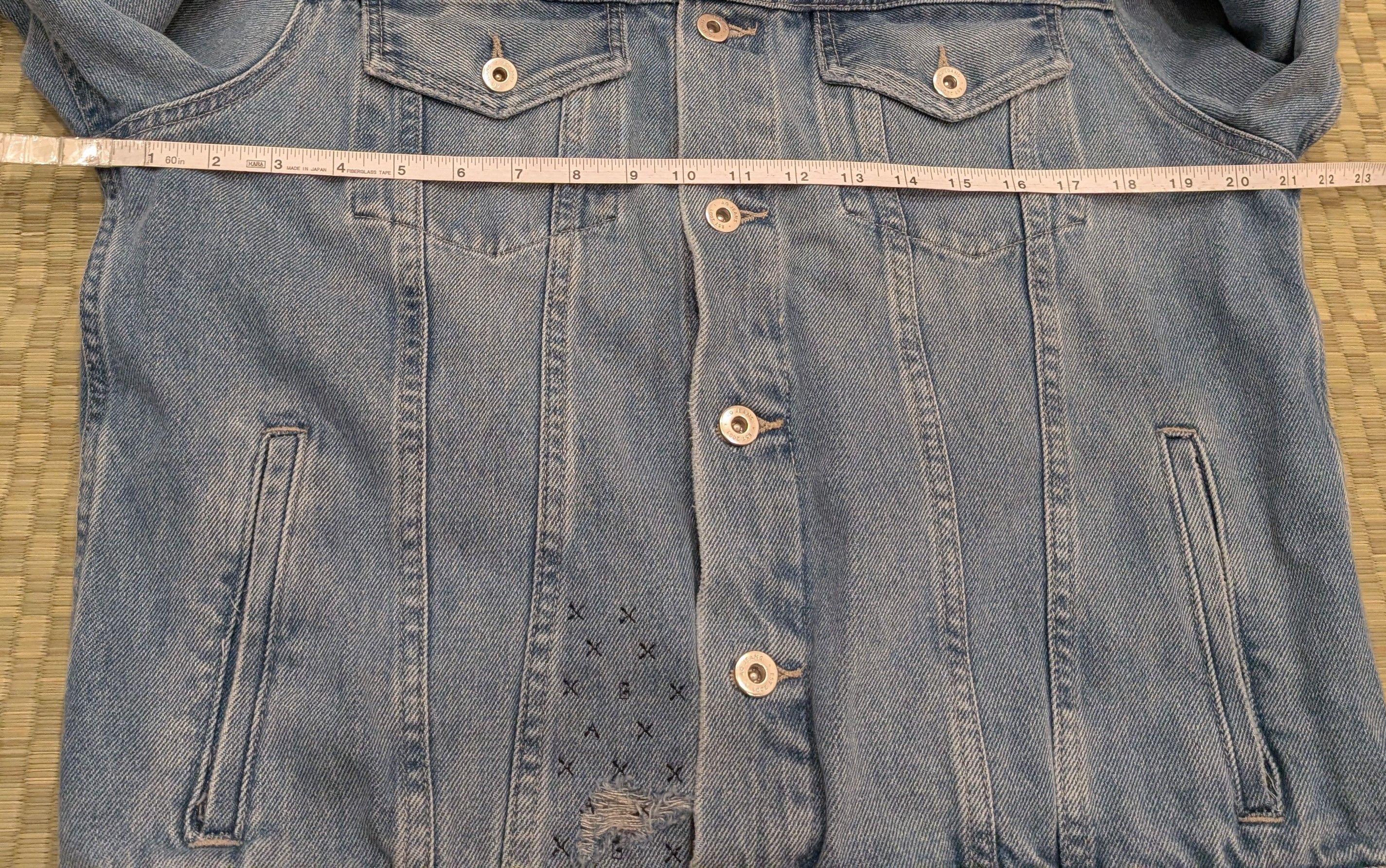 AG Adriano Goldschmied ONE OF A KIND Adriano Goldschmeid AG-ED Denim Jacket Size US M / EU 48-50 / 2 - 7 Thumbnail