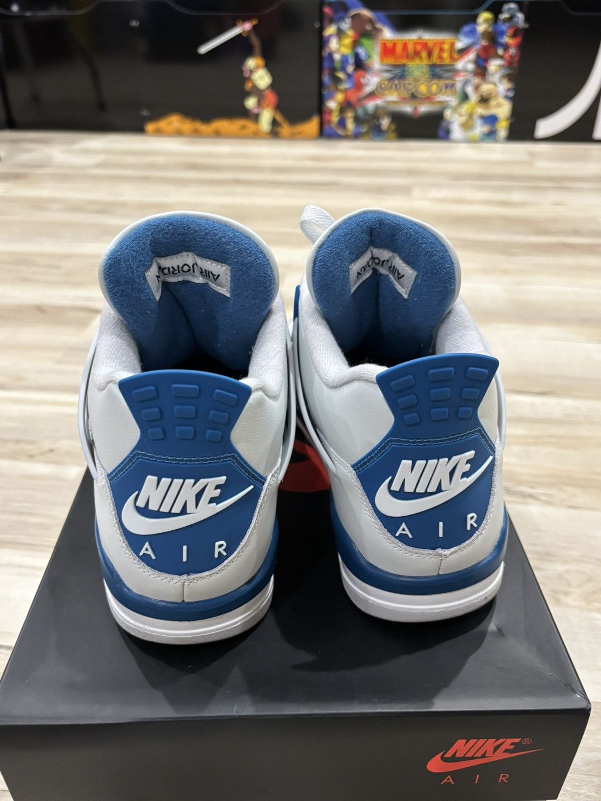 Jordan Brand Jordan 4 military blue Size US 8.5 / EU 41-42 - 3 Thumbnail