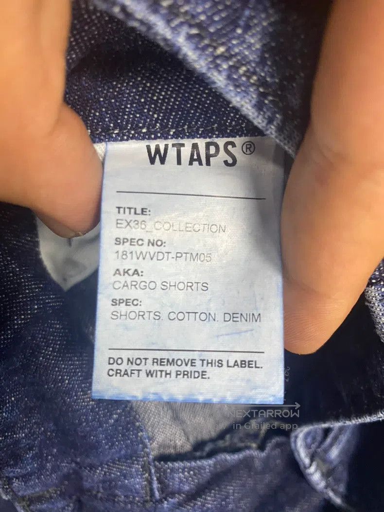Wtaps Wtaps size 1 denim shorts Size US 39 - 3 Thumbnail