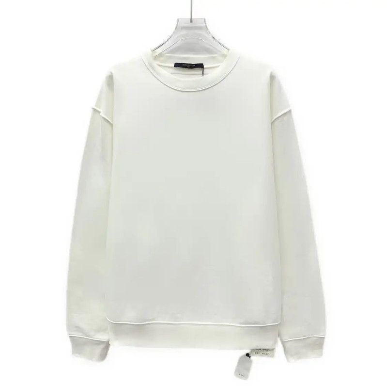 Louis Vuitton Louis Vuitton White Cotton Men's Sweatshirt S Size 0089 Size US S / EU 44-46 / 1 - 1 Thumbnail