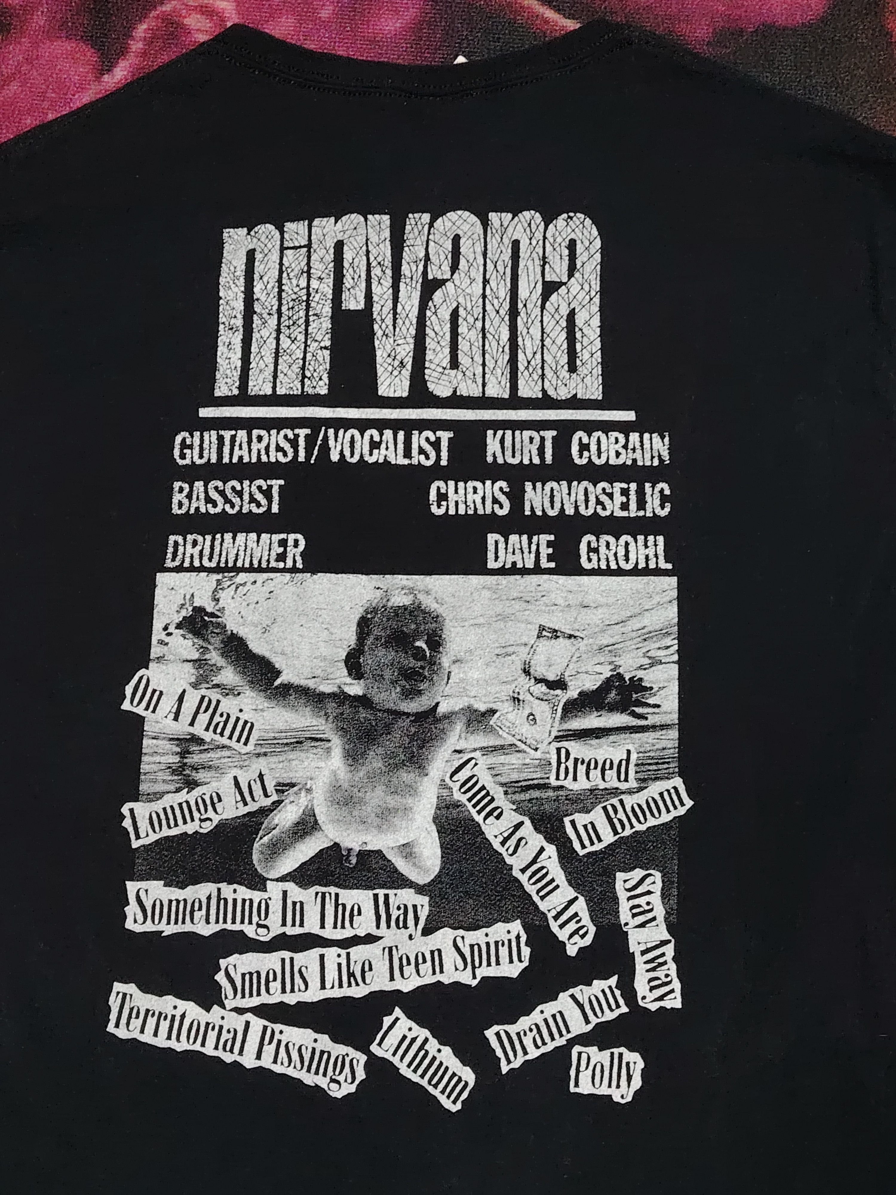 Band Tees Vintage Nirvana Nevermind rare t shirt Size US M / EU 48-50 / 2 - 4 Thumbnail