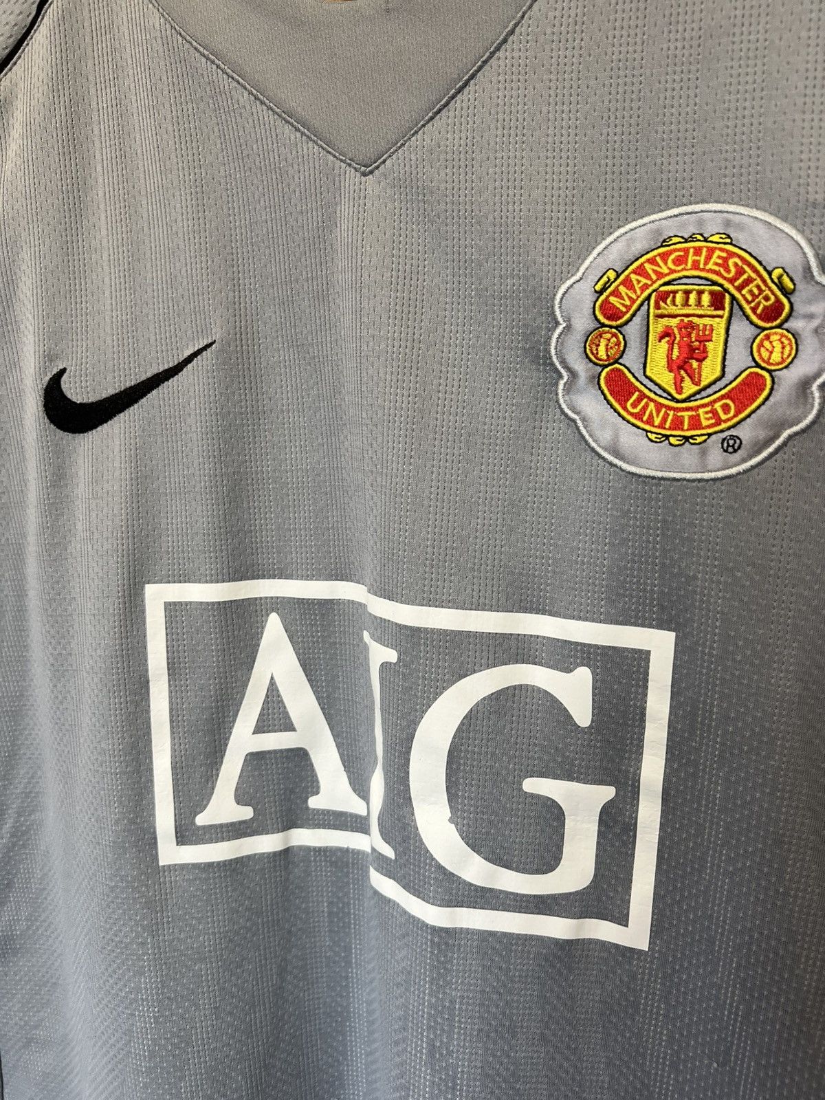Nike Nike Manchester United 2007/2008 Player Issue Jersey Soccer Size US S / EU 44-46 / 1 - 3 Thumbnail