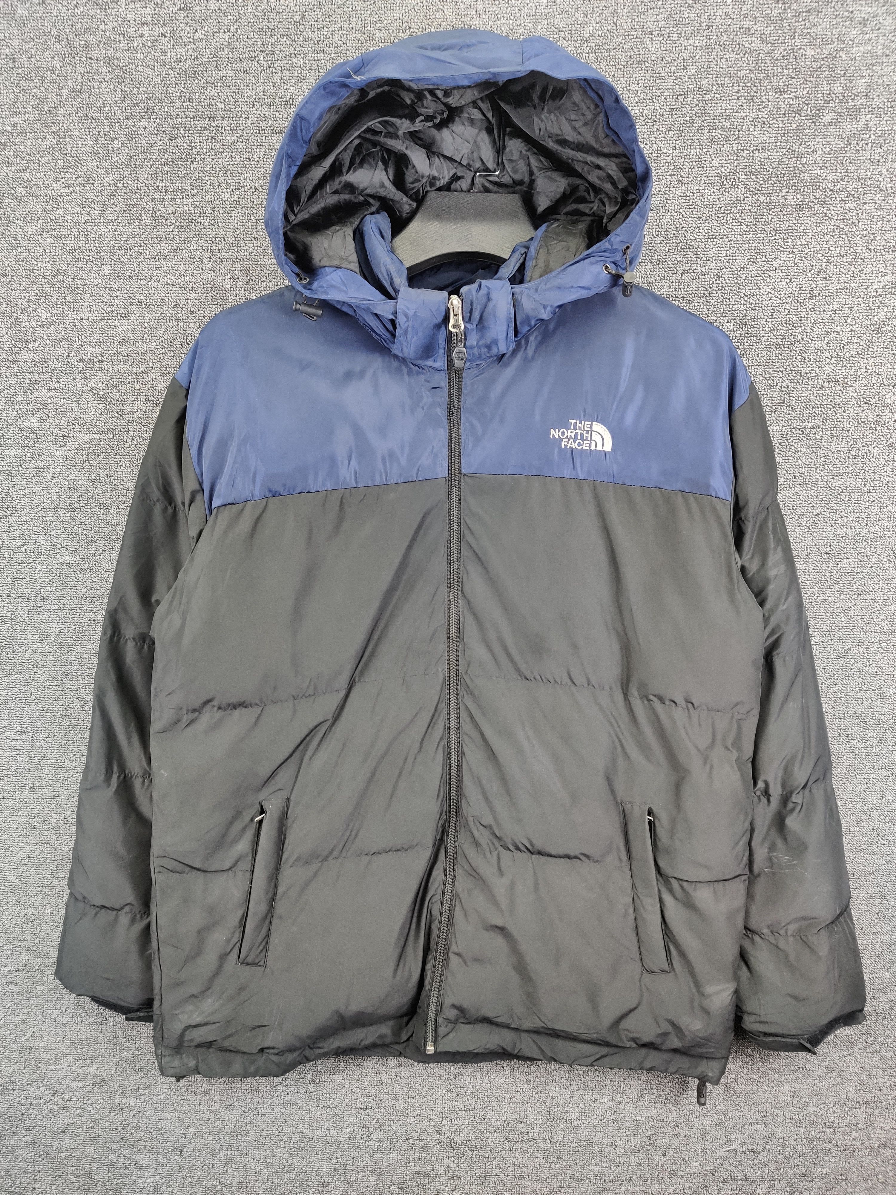 The North Face Vintage The North Face Diablo Down Jacket Blue Black Size US XL / EU 56 / 4 - 1 Thumbnail