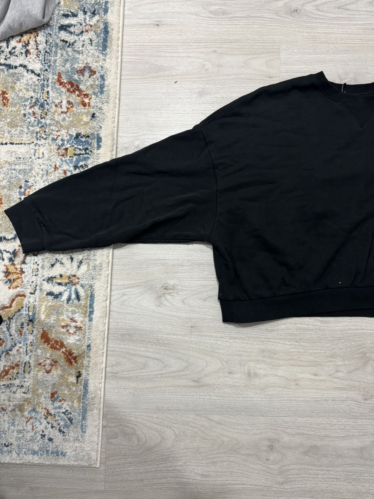 Entire Studios Entire Studios Black Cropped Sweater Size US XL / EU 56 / 4 - 3 Thumbnail
