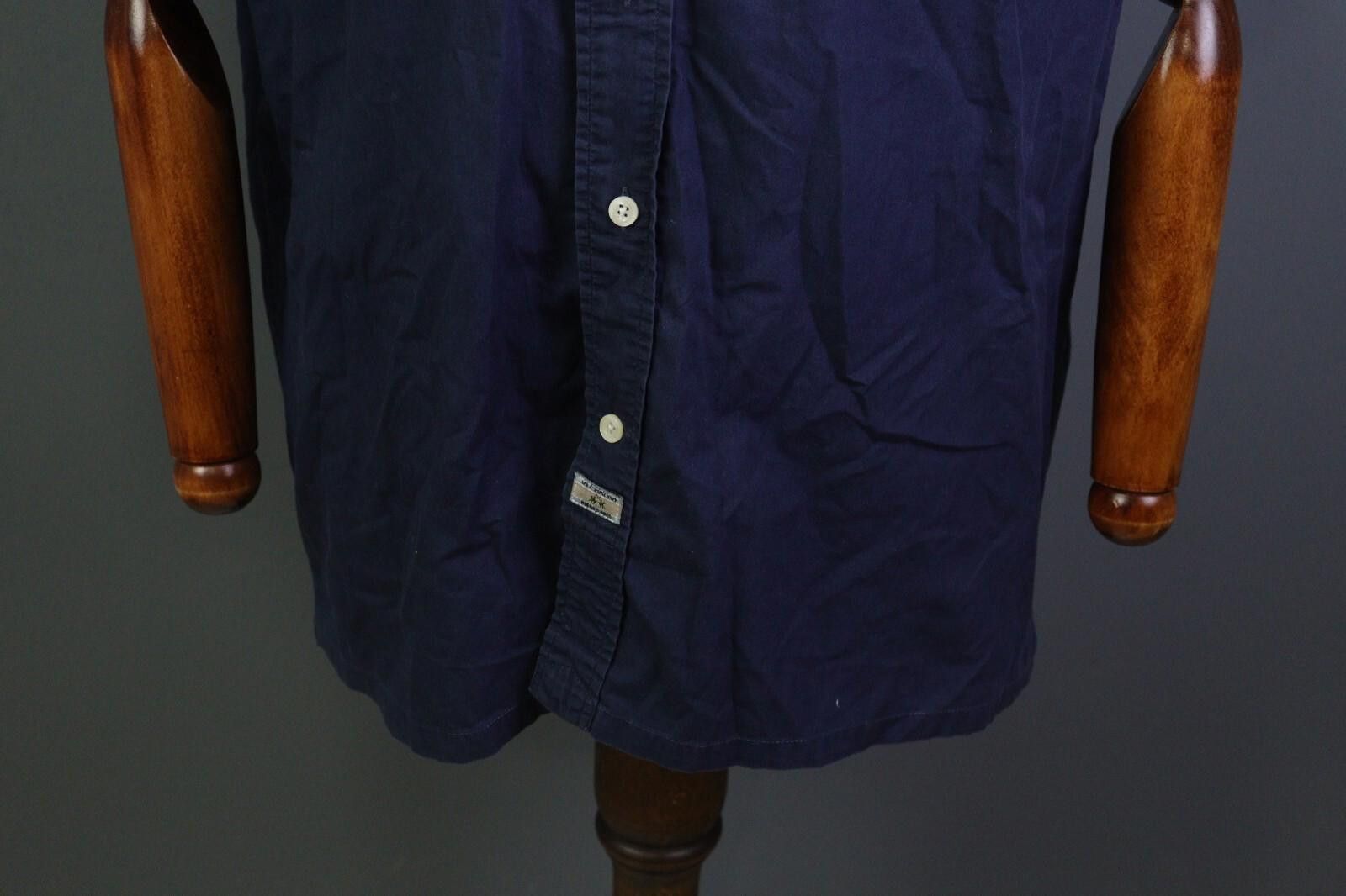 La Martina La Martina Saddlery Blue Button Down Shirt Size M Size US M / EU 48-50 / 2 - 3 Thumbnail