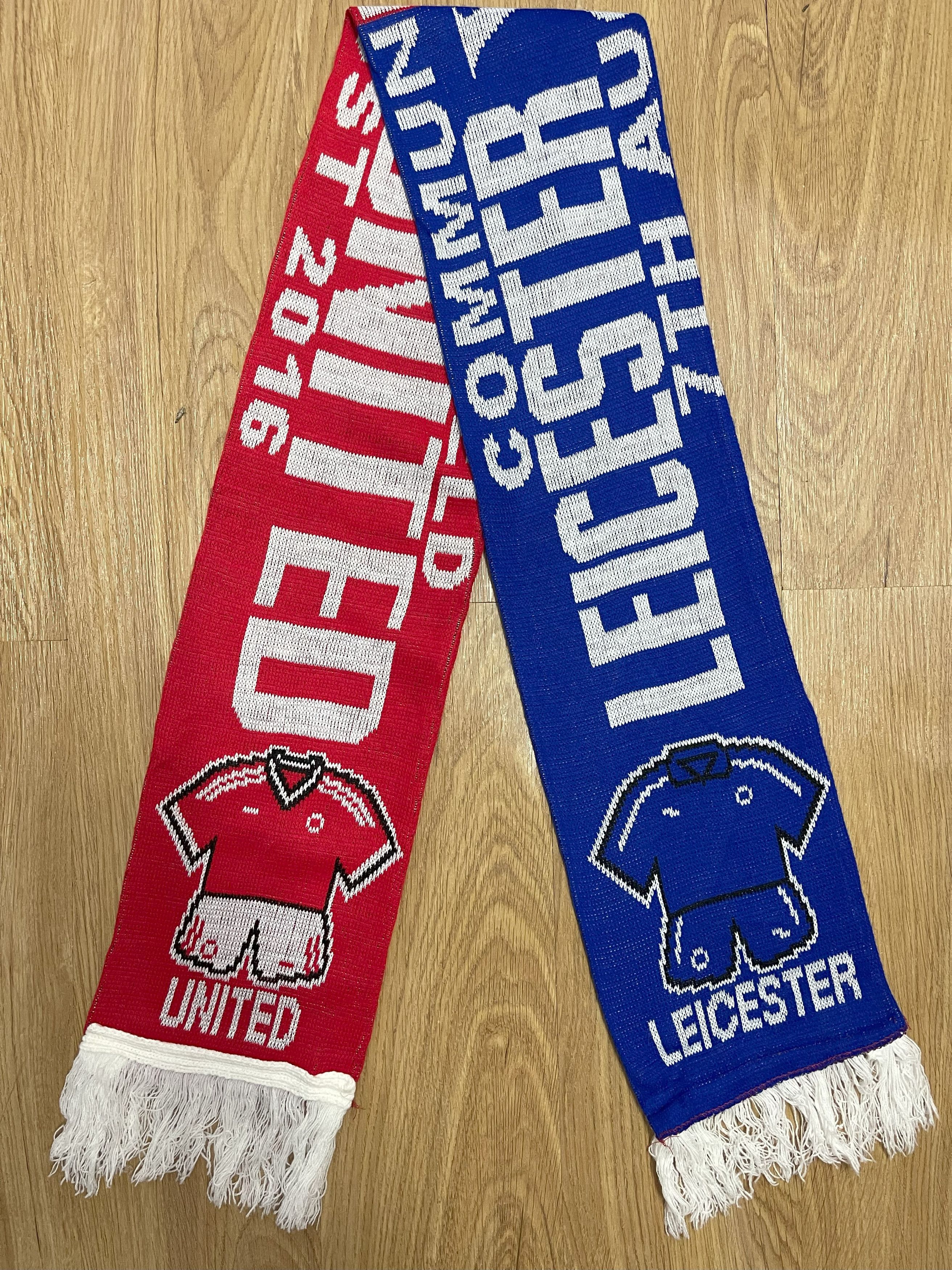 Vintage Leicester United Scarf / Muffler - 6066 Size ONE SIZE - 5 Thumbnail
