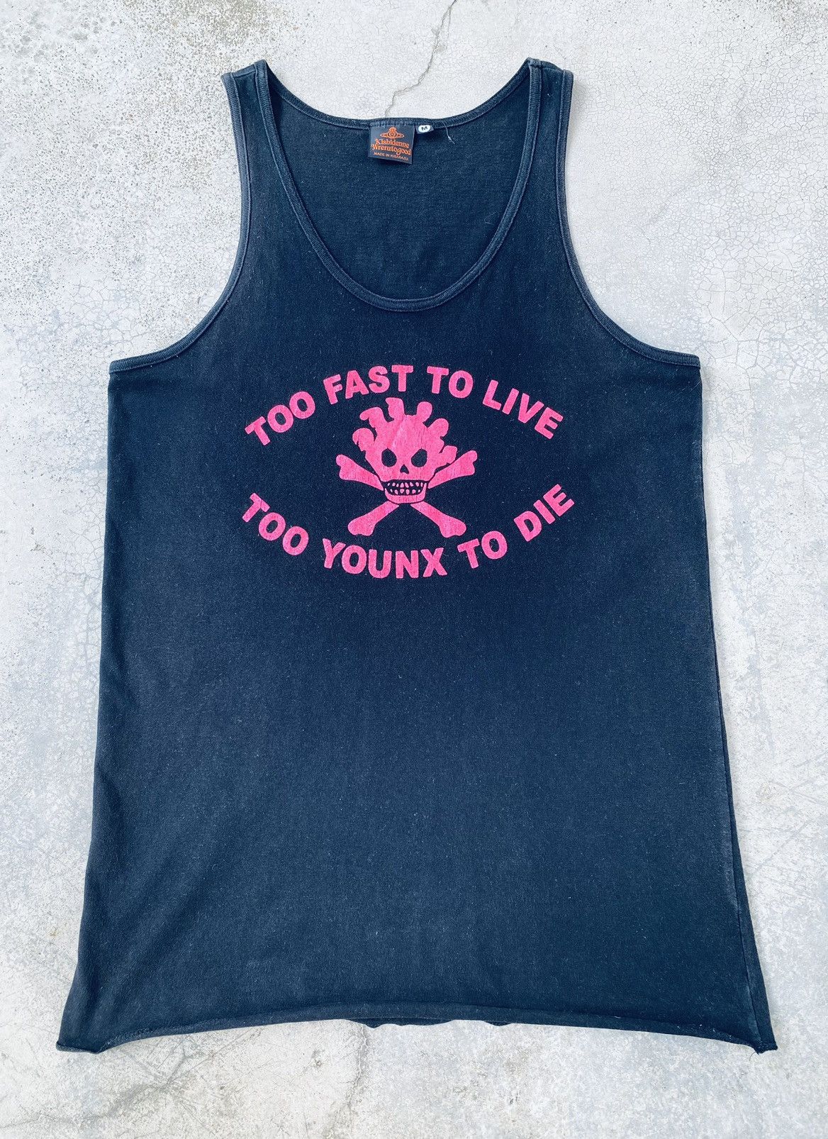 Band Tees Vintage Too Fast To Live Too Younx To Die Band Tank Top Size US M / EU 48-50 / 2 - 1 Thumbnail