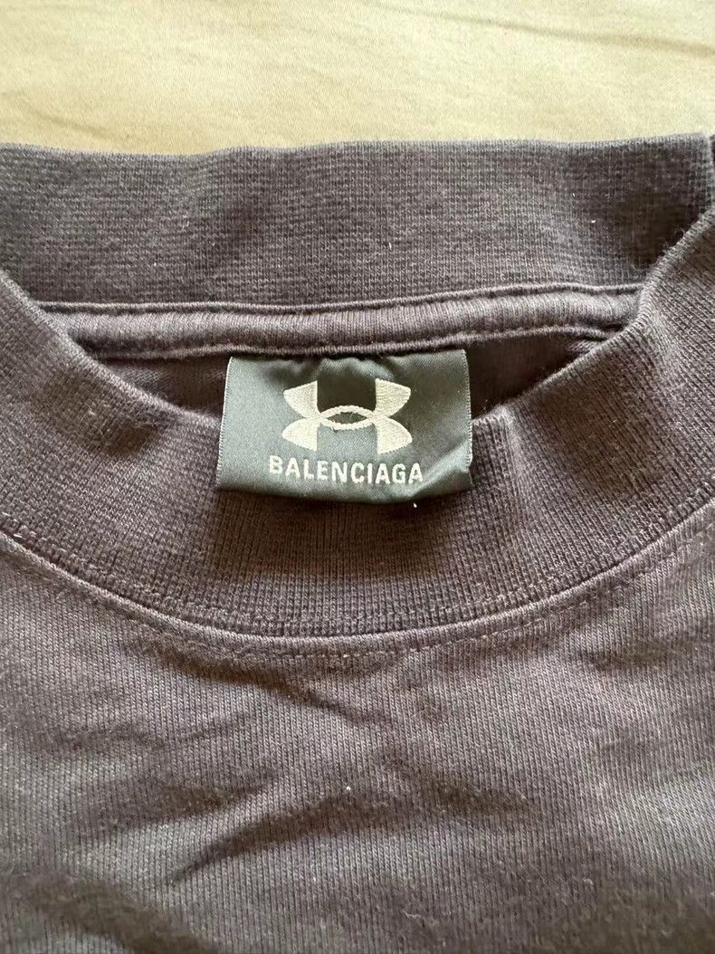 Balenciaga Balenciaga Under Armour Short Sleeve Shirt-2506 Size US M / EU 48-50 / 2 - 2 Thumbnail