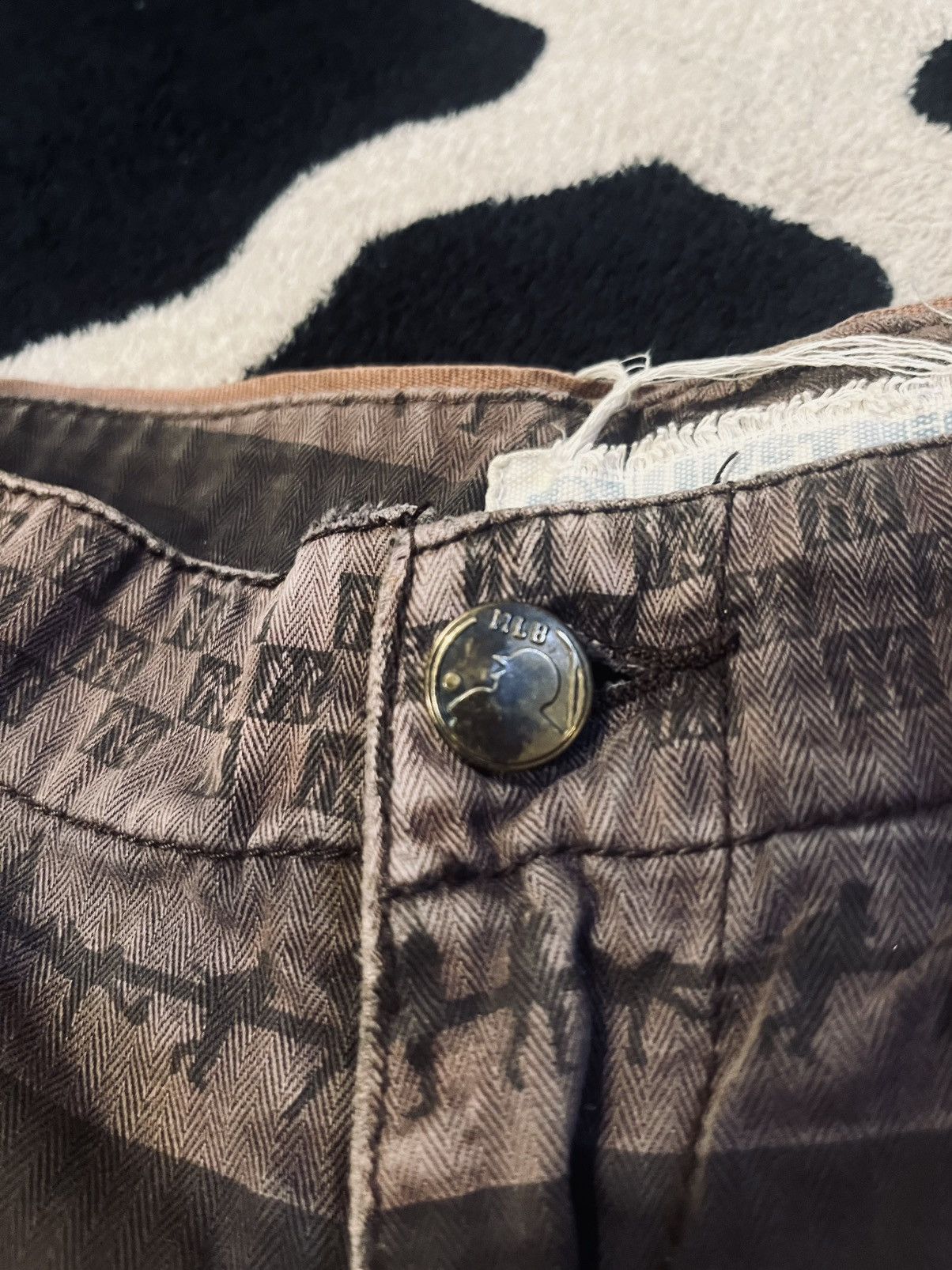 Vintage Faded MLB Yankees Cargo Shorts Brown Vintage Size US 32 / EU 48 - 4 Thumbnail