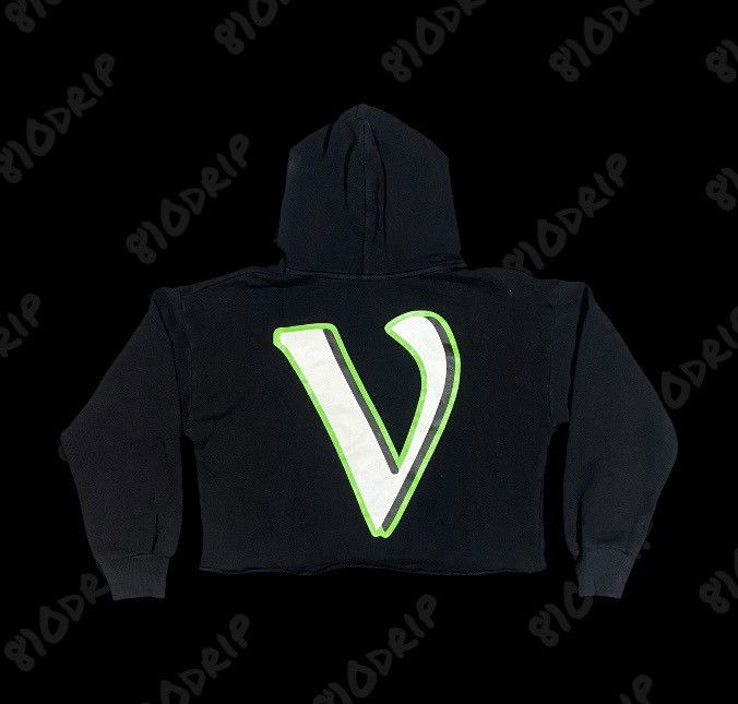 Vlone Vlone Support Crop Top Hoodie (Womens Sizing) Size US S / EU 44-46 / 1 - 2 Thumbnail
