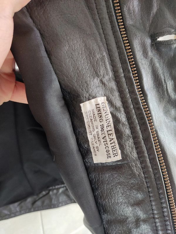 Japanese Brand × Vintage Vintage Leather jacket moto avant garde swag drip y2k 90s Size US S / EU 44-46 / 1 - 9 Thumbnail