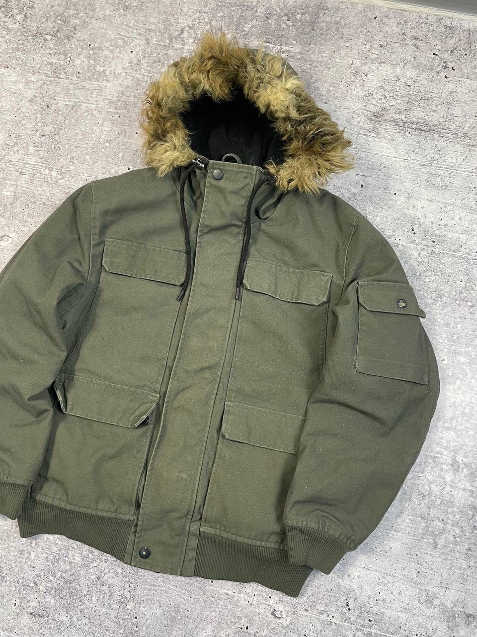 If Six Was Nine Vintage H&M Alaska Faux Fur Bomber Jacket Y2K Size US M / EU 48-50 / 2 - 3 Thumbnail