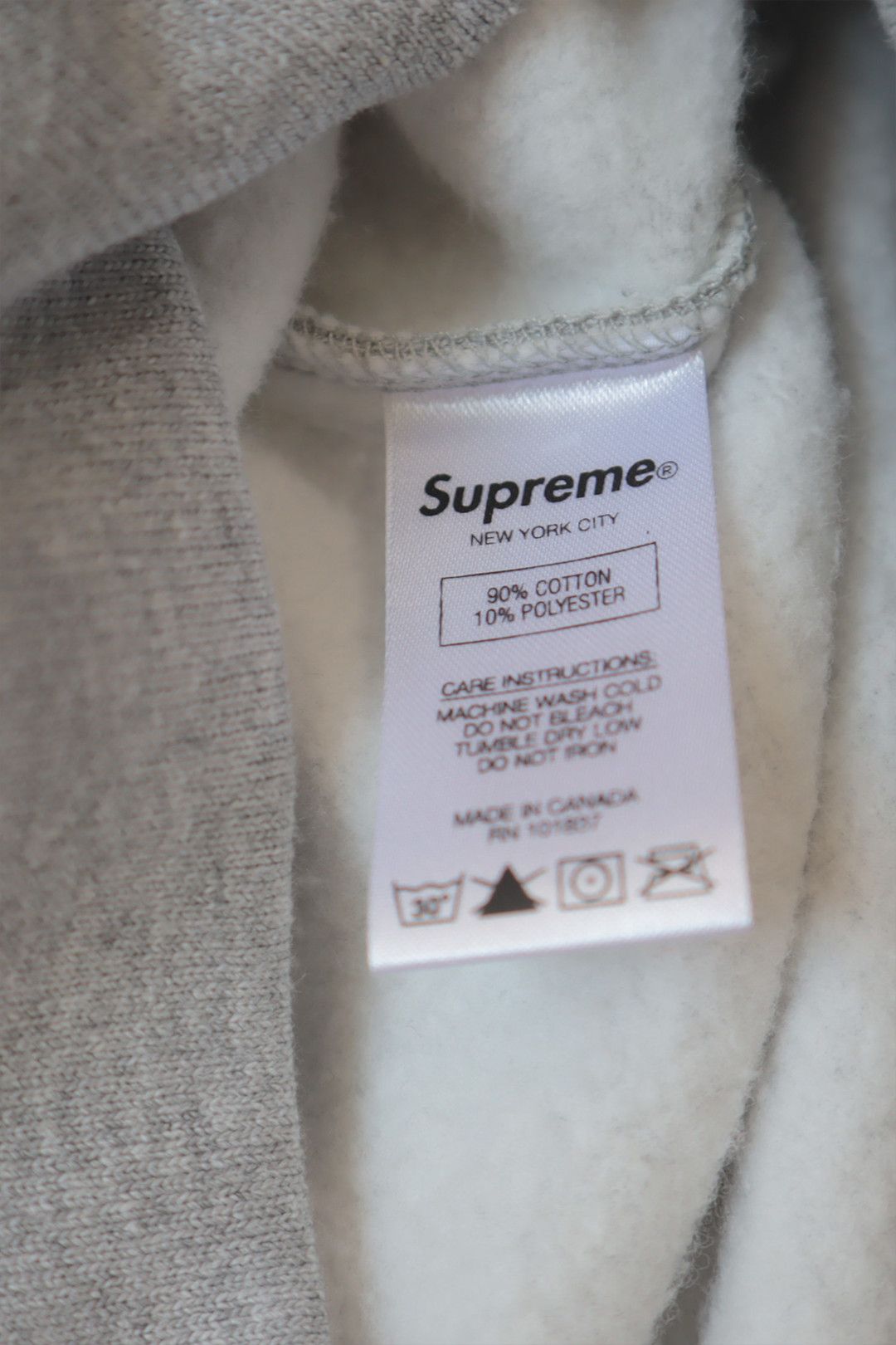 Supreme Supreme SS18 Corner Label Hooded Sweatshirt Size US L / EU 52-54 / 3 - 5 Thumbnail