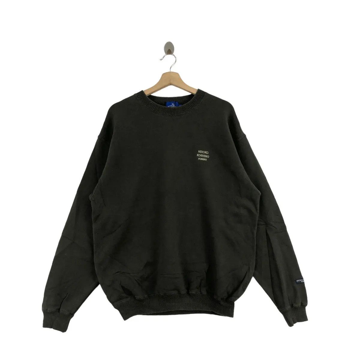 Hiroko Koshino Homme Vintage HIROKO KOSHINO HOMME Collection Sweatshirt Pullover Size US L / EU 52-54 / 3 - 2 Thumbnail