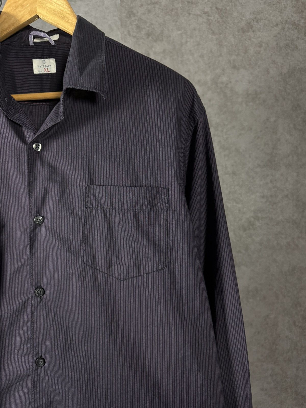 Hartford Hartford luxury designer pocket shirt Size US XL / EU 56 / 4 - 2 Thumbnail