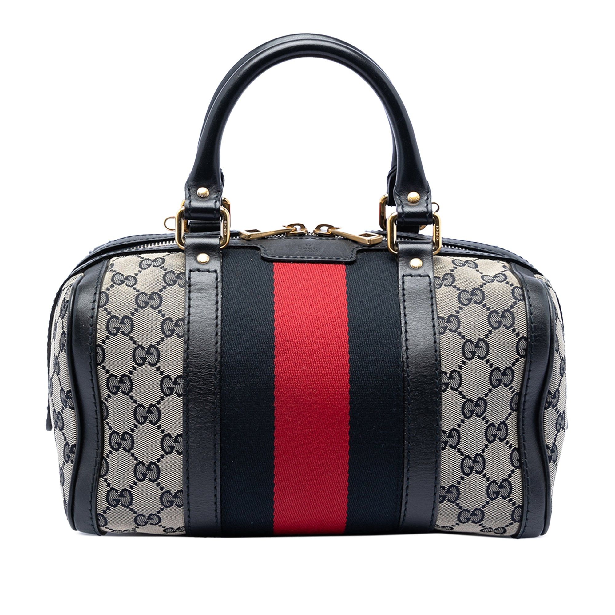 Gucci Small GG Canvas Web Joy Boston Bag Size ONE SIZE - 1 Thumbnail