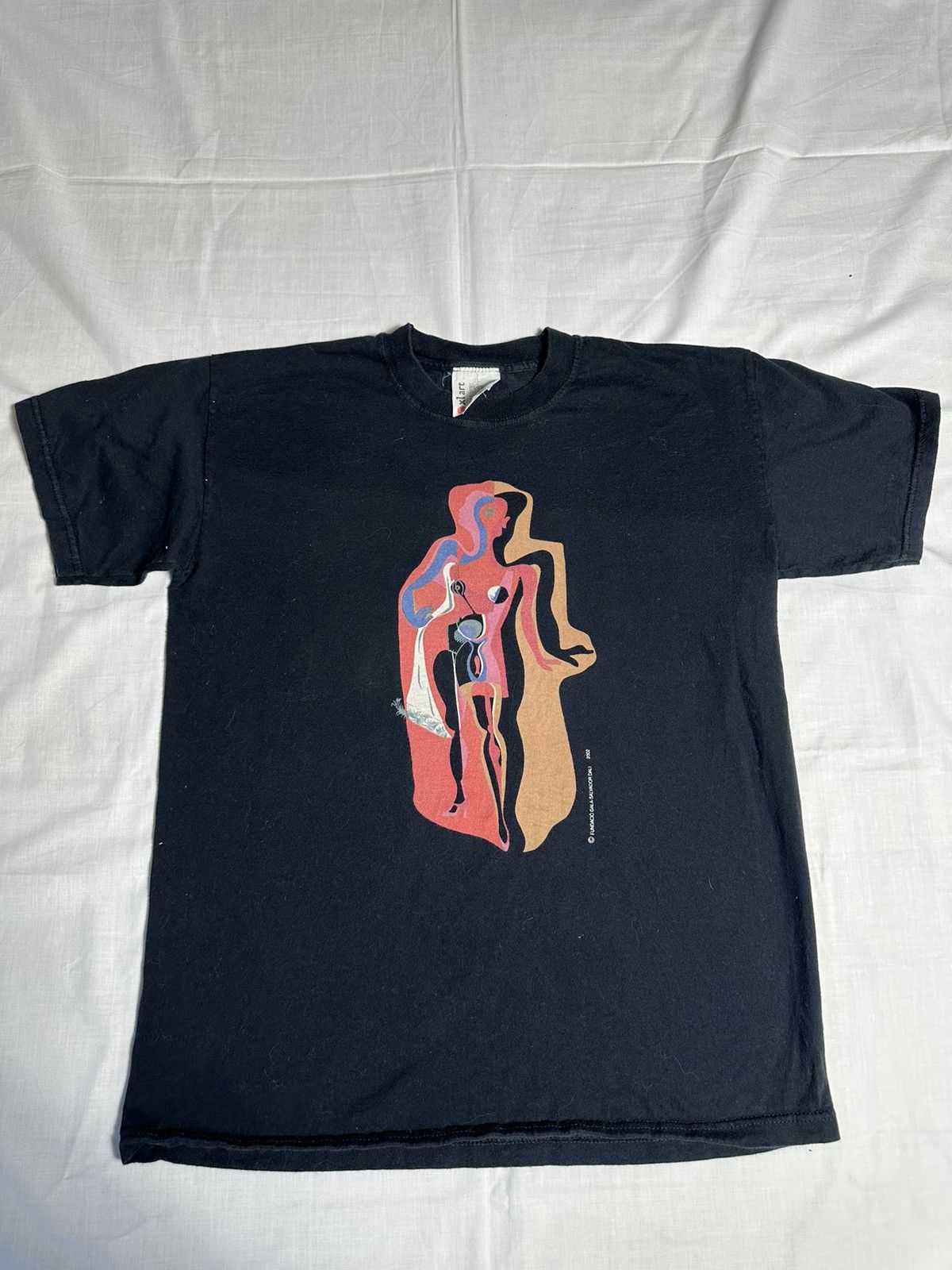 image of Art x Vintage Salvado Dali Fundacio Gala 2002 Shirt in Black, Men's (Size XL)