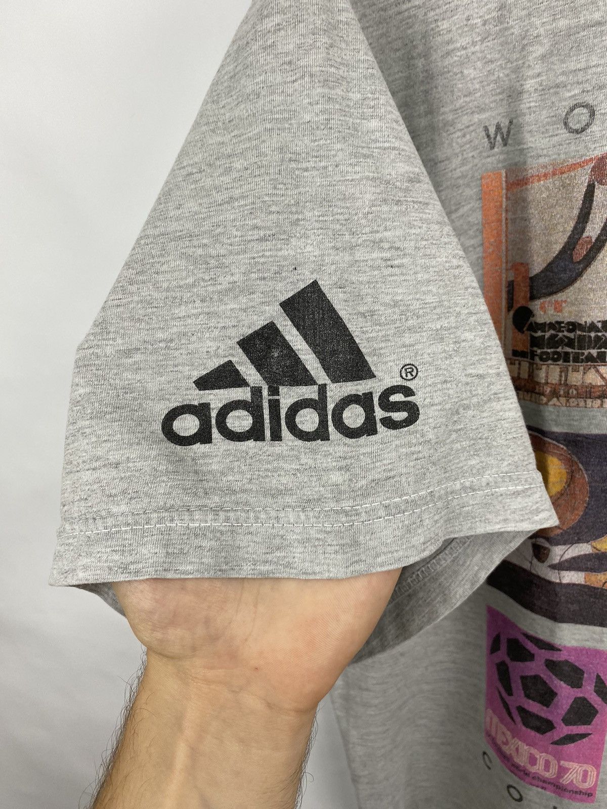 Adidas Vintage 1994 Adidas France 98 World Famous Coupe Du Monde Size US L / EU 52-54 / 3 - 11 Thumbnail