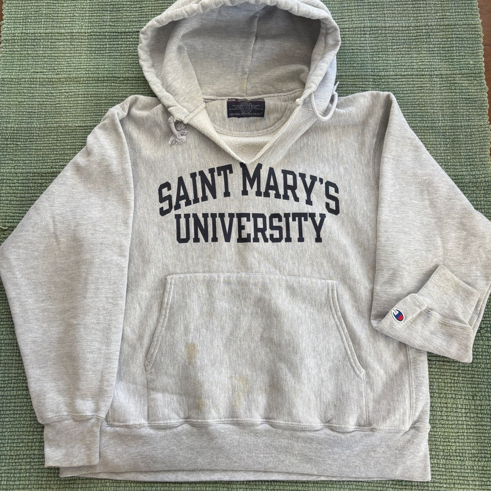 Champion × Vintage Vintage Saint Marys University Champion Reverse Weave Hoodie Size US L / EU 52-54 / 3 - 1 Thumbnail