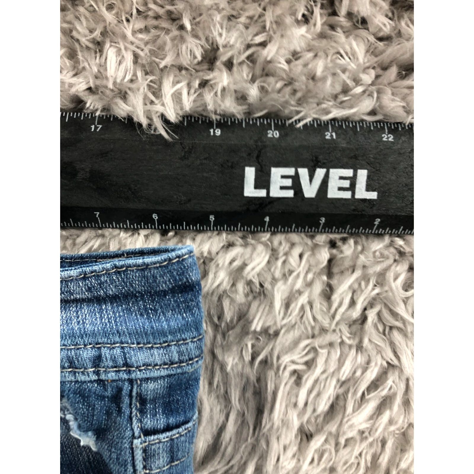 Vintage VIGOSS Capri Jeans Womens Juniors Size 17 Medium Wash Blue Size 38" / US 16 / IT 52 - 2 Thumbnail
