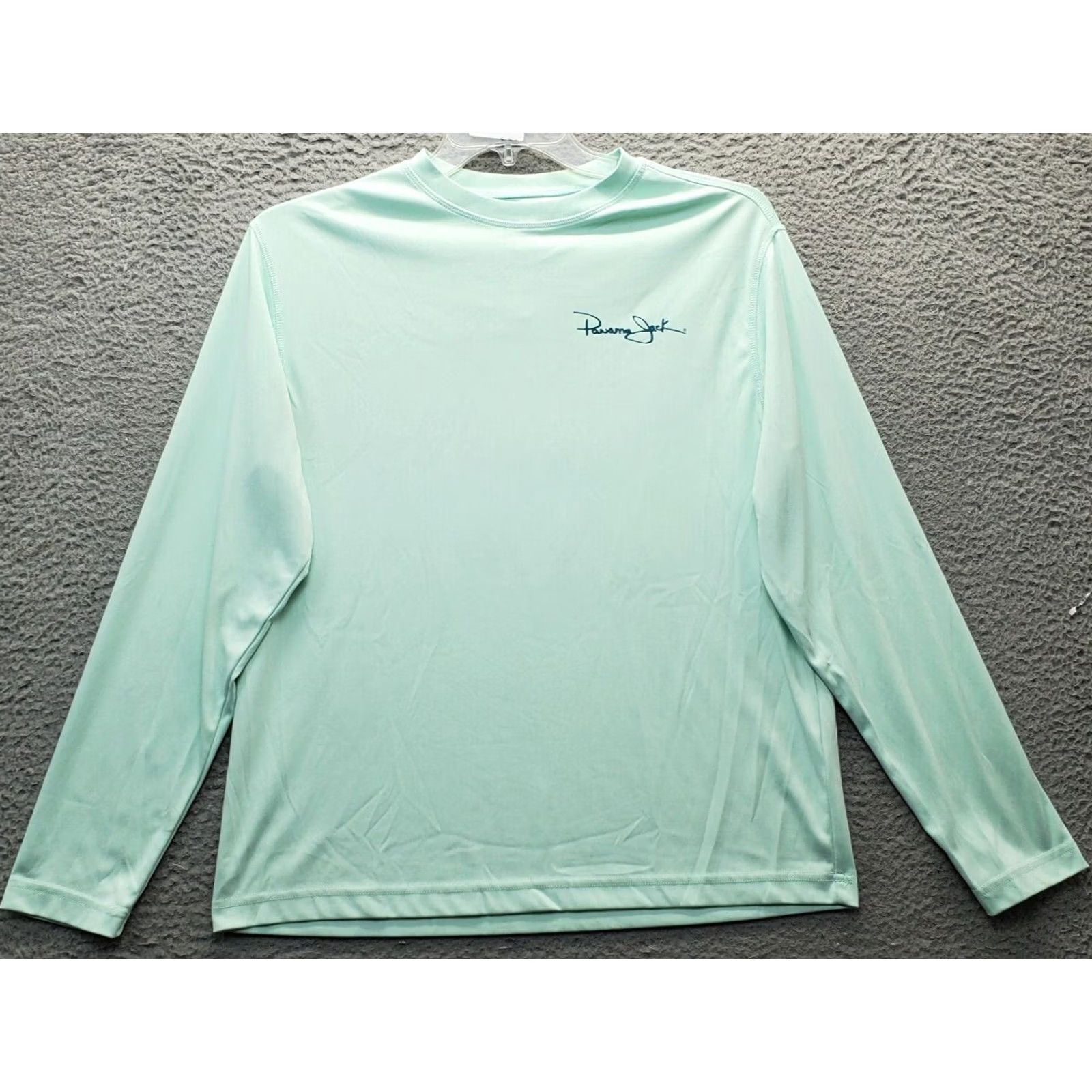 Panama Jack Panama Jack Mens T-Shirt Shirt M Green Quick Dry Long Sleeve Crew Neck Activewear Casual Mens Size M Green Panama Jack Shirt Size US M / EU 48-50 / 2 - 2 Thumbnail
