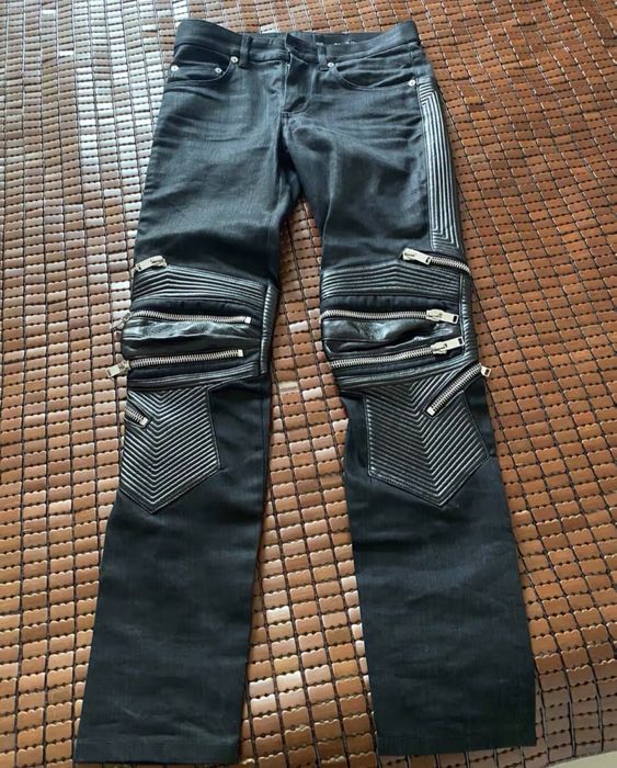 Saint laurent outlet zipper jeans