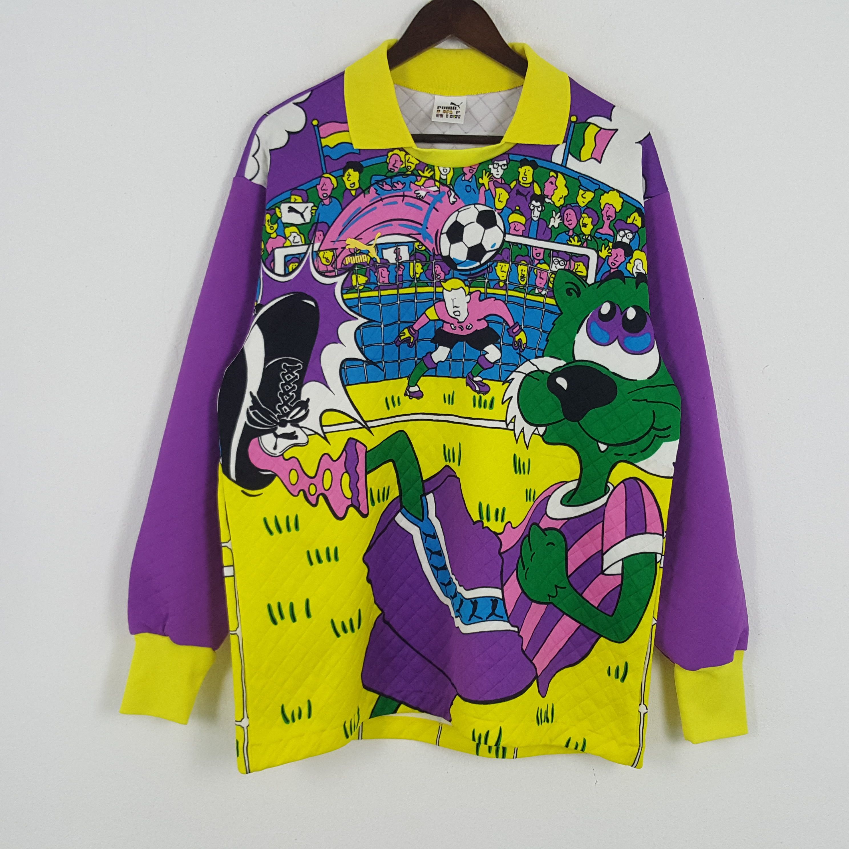 Puma × Vintage Vintage Puma Sport Sweatshirt Size US L / EU 52-54 / 3 - 1 Thumbnail