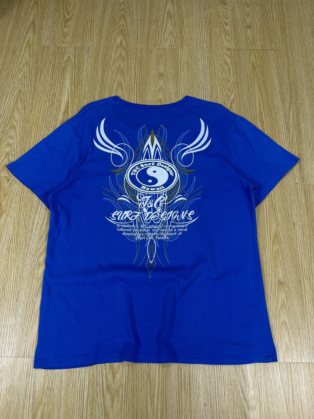 Sun Surf Y2k Vintage T&C Surf Hawaii TShirt A899 Size US L / EU 52-54 / 3 - 1 Thumbnail