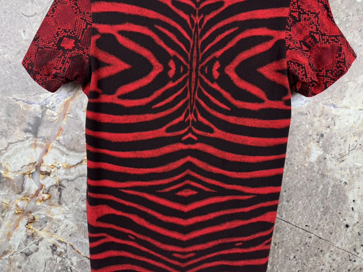 Adidas Adidas Originals Women’s Red Snake Print TShirt Trefoil Logo Size XS / US 0-2 / IT 36-38 - 14 Thumbnail