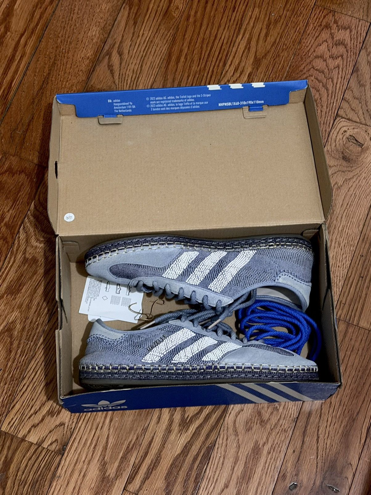 Adidas × CLOT Clot Gazelle Dip Dye Blueberry Size US 9 / EU 42 - 3 Thumbnail