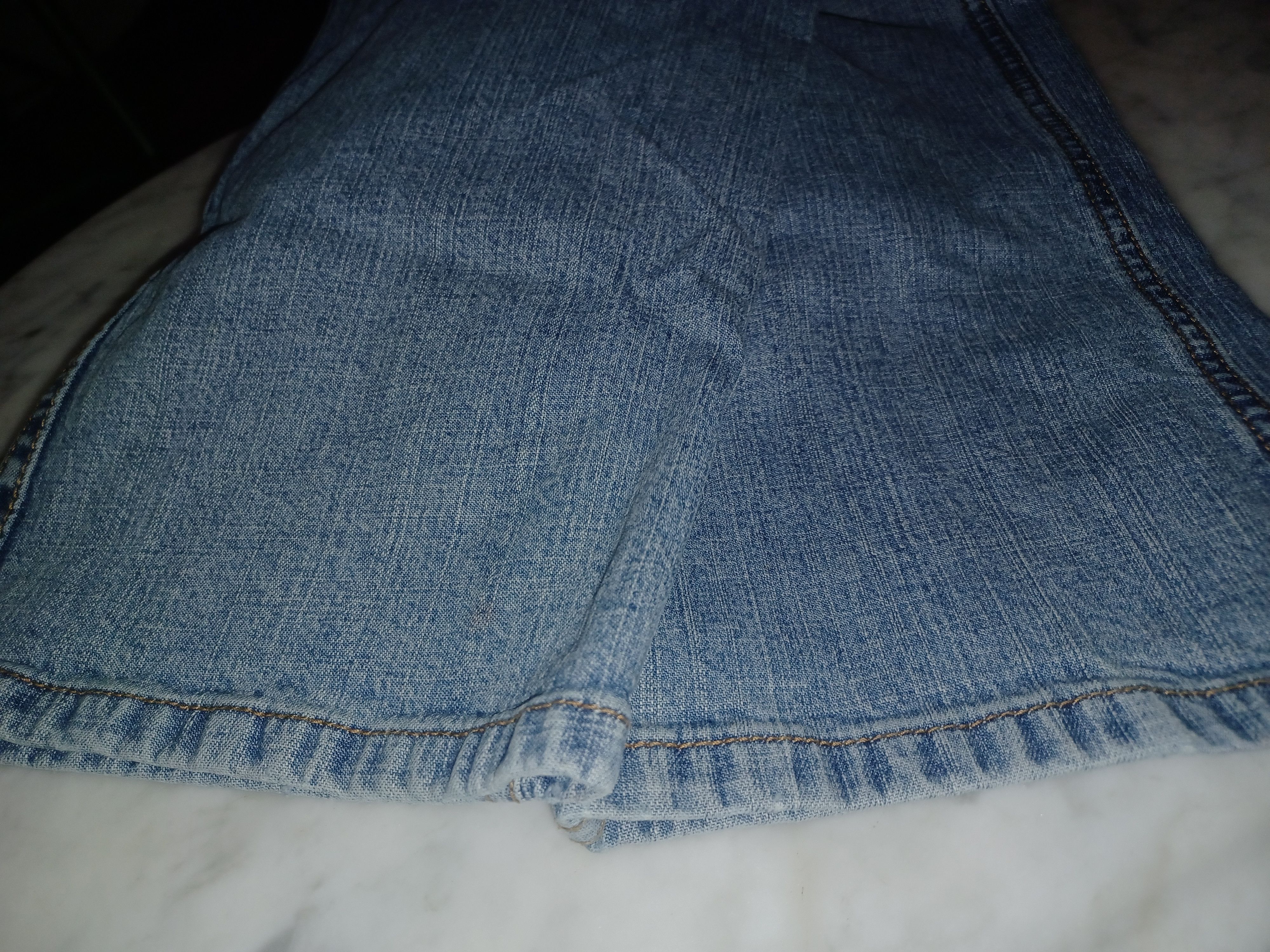 Other London Tear Women's Stretch Cropped Jeans SZ 6 Blue Size 28" / US 6 / IT 42 - 7 Thumbnail