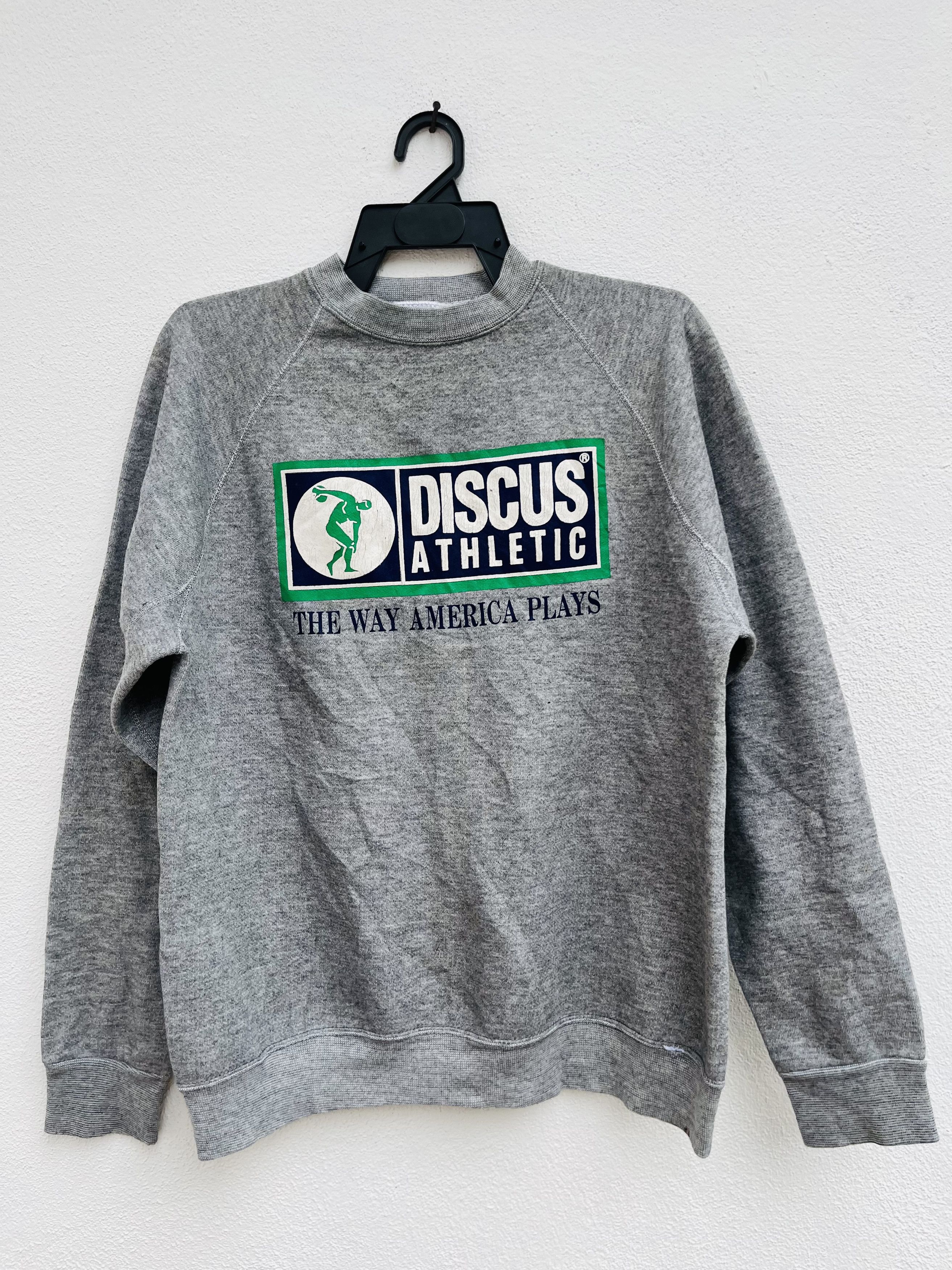 Japanese Brand × Vintage Vintage 80s Discus Athletic Streetwear Fashion Style Size US L / EU 52-54 / 3 - 1 Thumbnail
