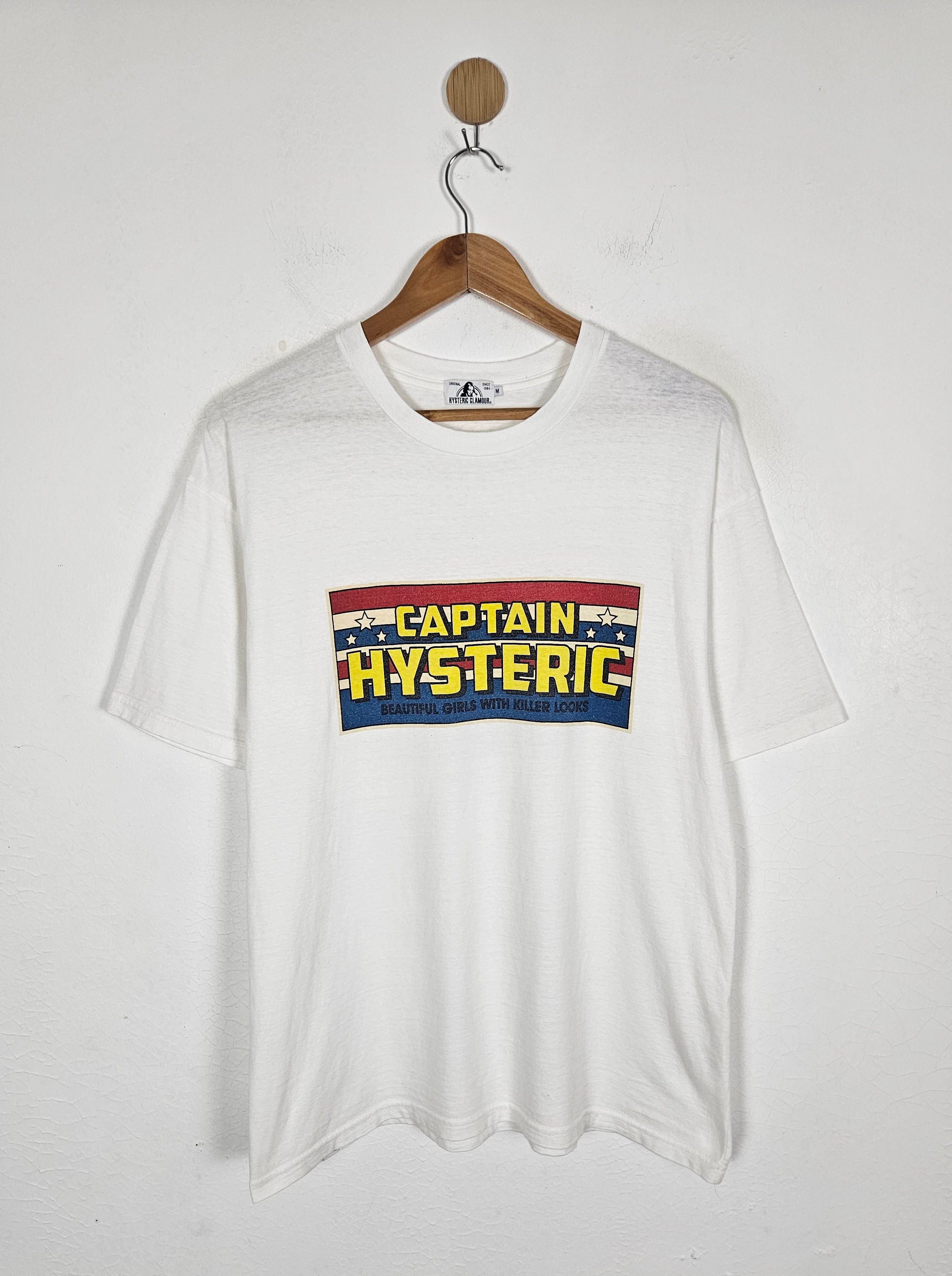 Hysteric Glamour × Japanese Brand Hysteric Glamour Captain Hysteric tee shirt Size US M / EU 48-50 / 2 - 1 Thumbnail