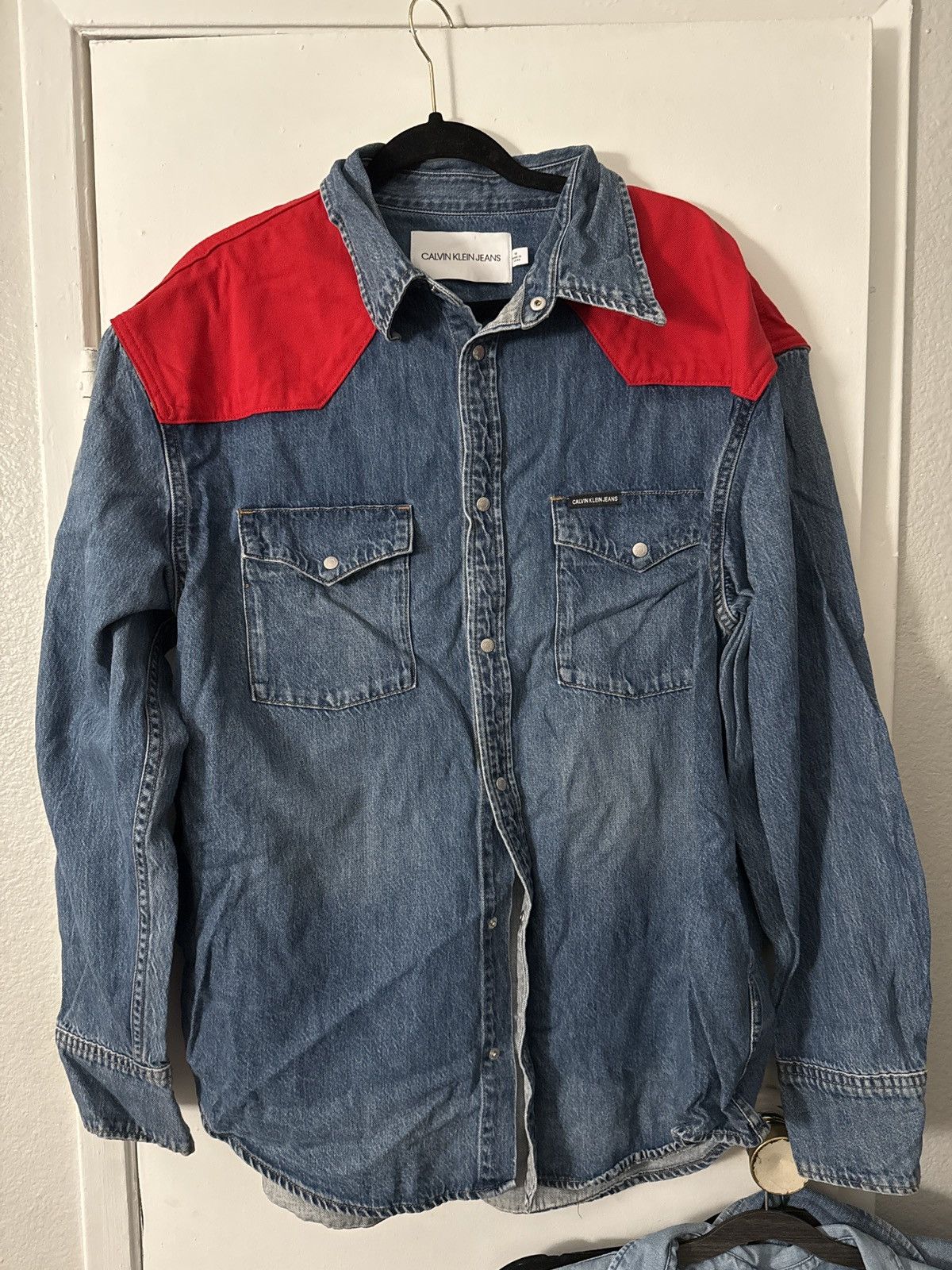 Calvin Klein Calvin Klein Denim Button Up Size US M / EU 48-50 / 2 - 1 Thumbnail