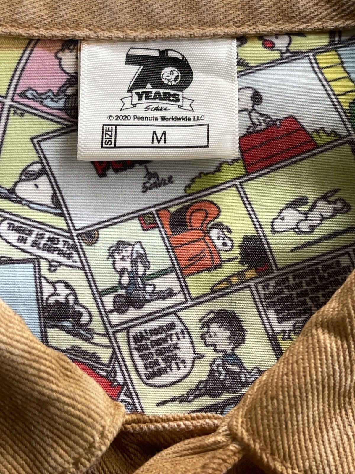 Vintage 70 Years Anniversary Snoopy Acidwash Denim Jacket Size US M / EU 48-50 / 2 - 11 Thumbnail