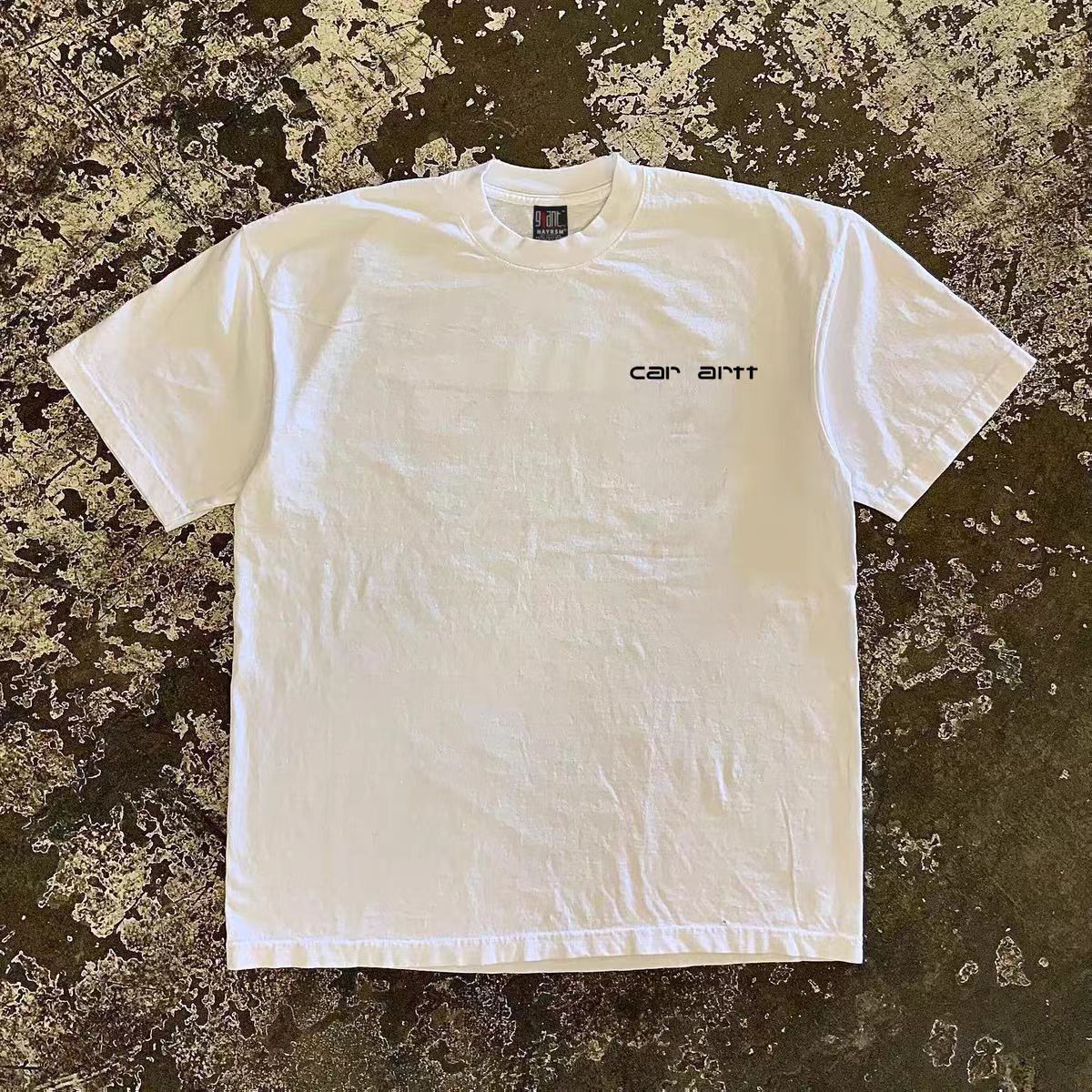 Japanese Brand × Vintage Washed vintage car print cotton t-shirt Size US L / EU 52-54 / 3 - 2 Thumbnail