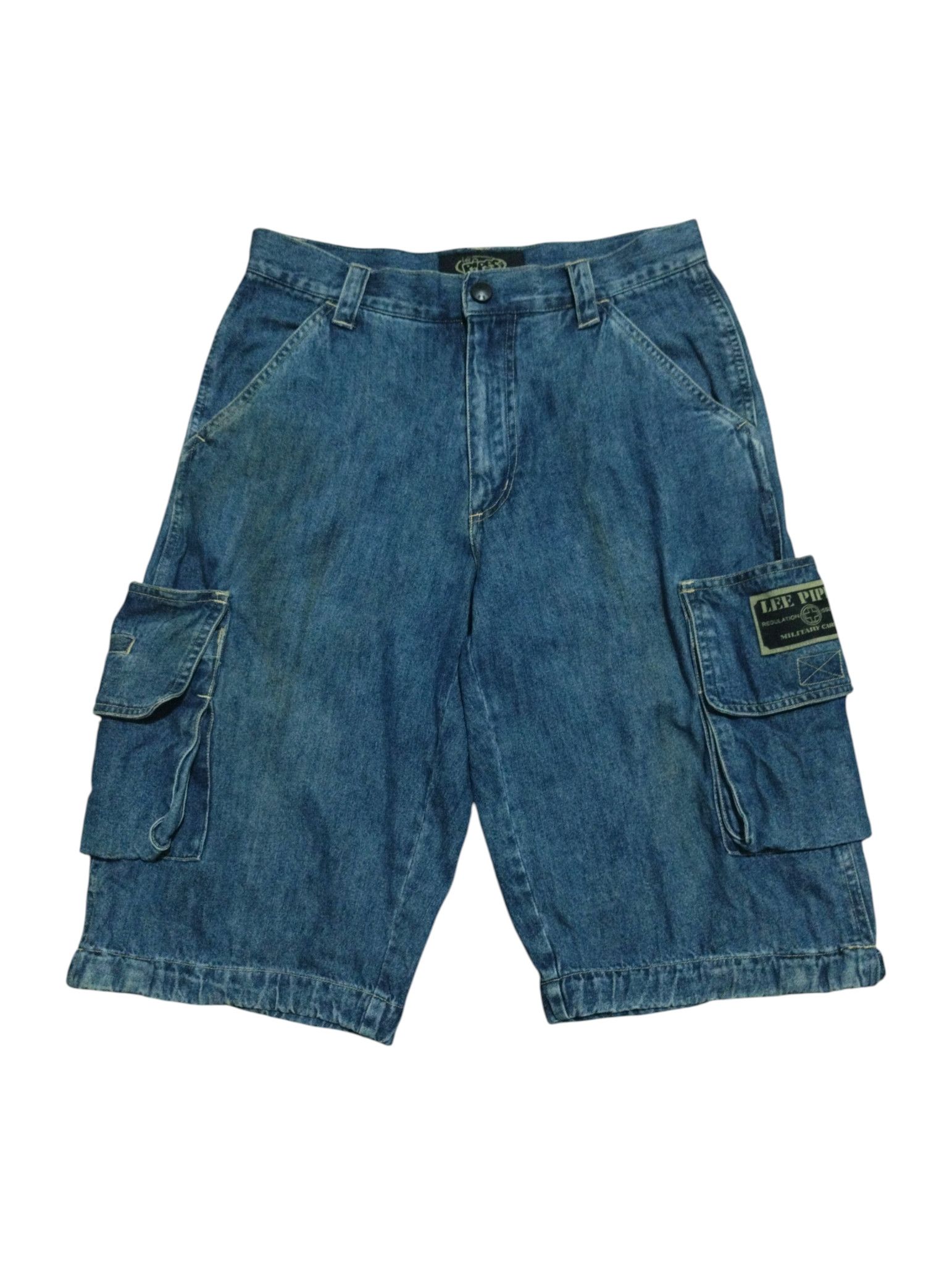 JNCO Lee Pipes Y2k Cargo Multipocket Jeans Size US 30 / EU 46 - 1 Thumbnail