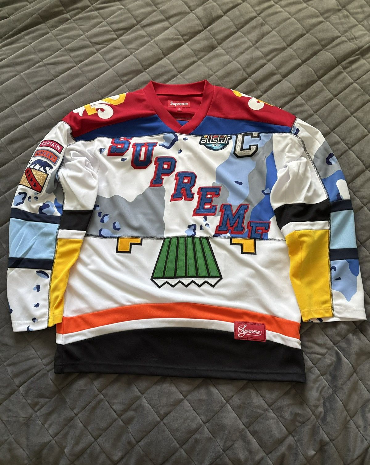 Supreme Supreme panel hockey jersey Size US M / EU 48-50 / 2 - 1 Thumbnail