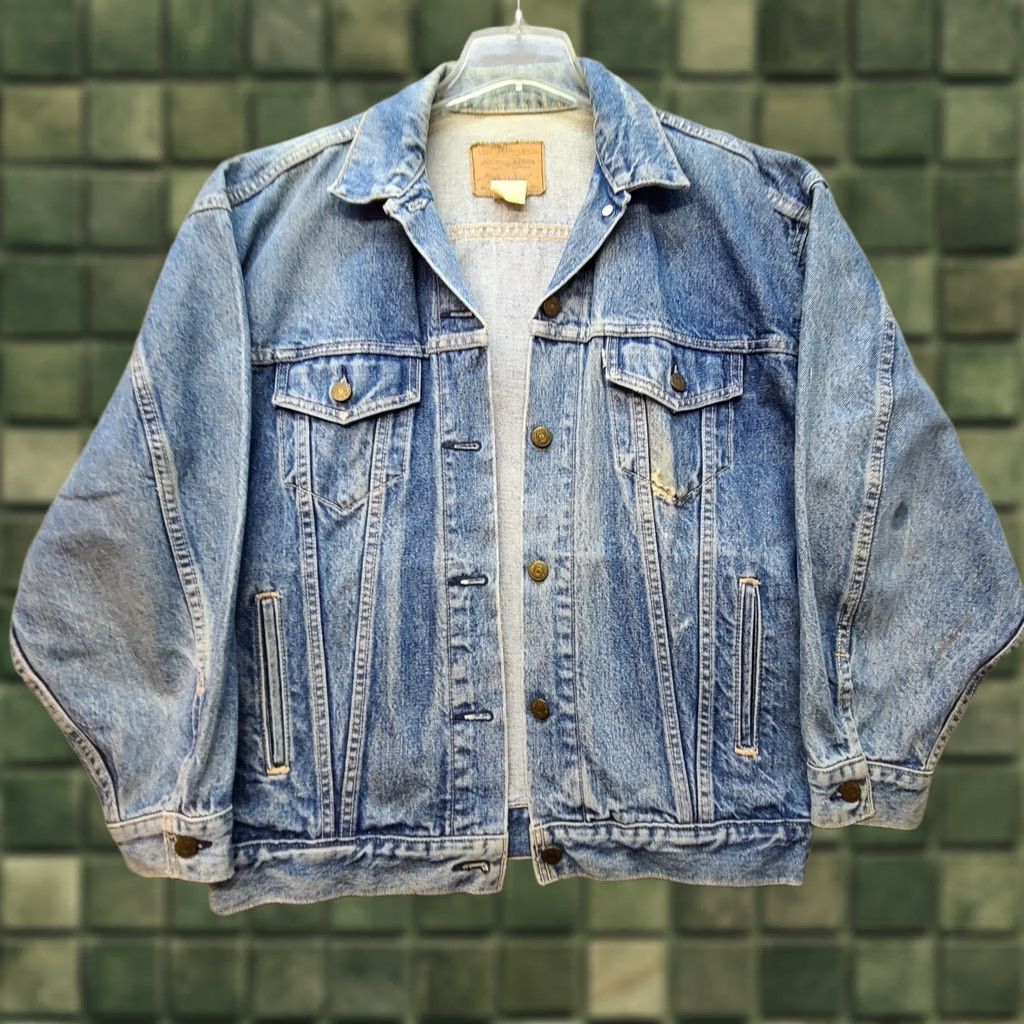 Levi's VINTAGE Levi's Trucker Jacket Womens M Levi's Regular Denim Blue 80s Lll Jacket Womens Size 32" / US 10 / IT 46 - 1 Thumbnail