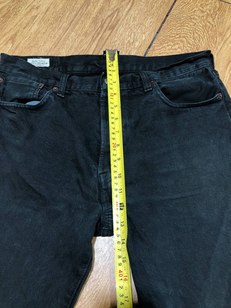 Levi's jeans black premium Levi's 501 Y2K Vintage w34 streetwear Size US 34 / EU 50 - 13 Thumbnail