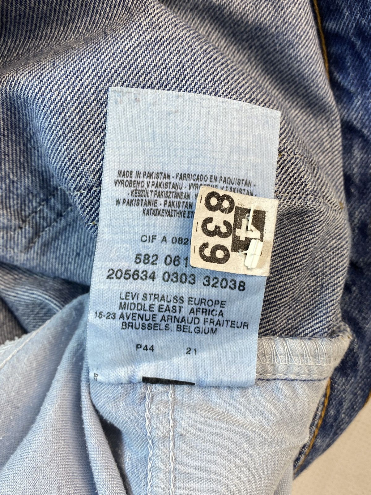 Levi's Levi’s 582 06 denim pants Size US 34 / EU 50 - 5 Thumbnail
