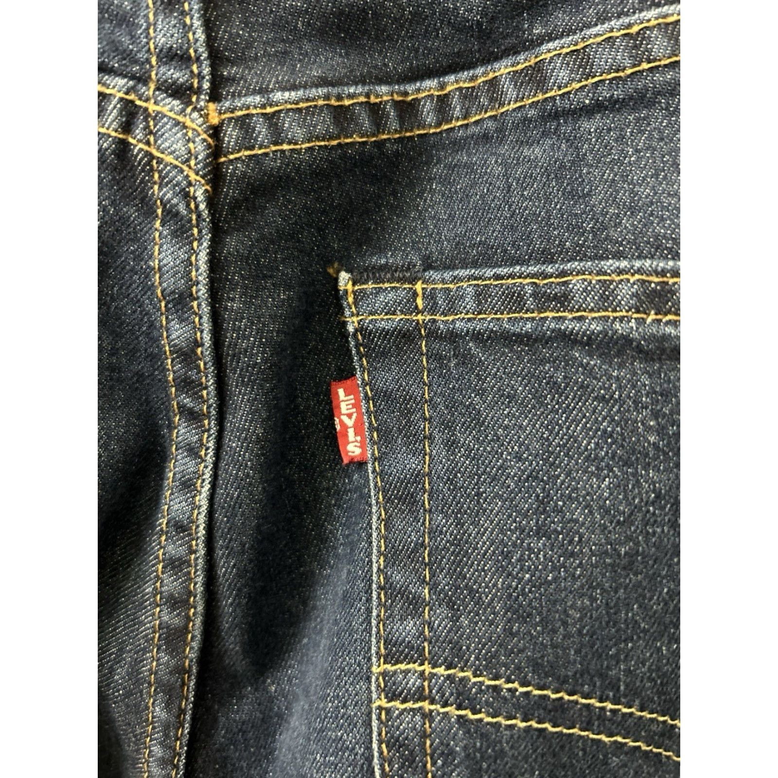 Levi's Levi's Premium 514 Jeans Mens 36x30 Dark Wash Indigo Denim Straight Size US 36 / EU 52 - 5 Thumbnail