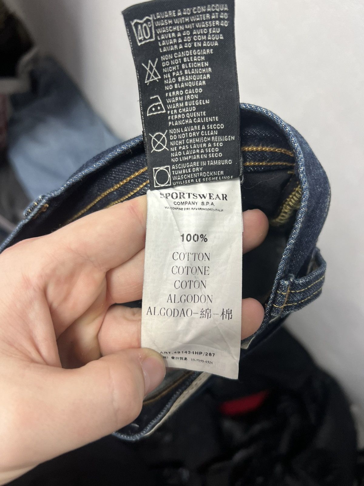 Stone Island Vintage STONE ISLAND Jeans Denim Size US 34 / EU 50 - 22 Thumbnail